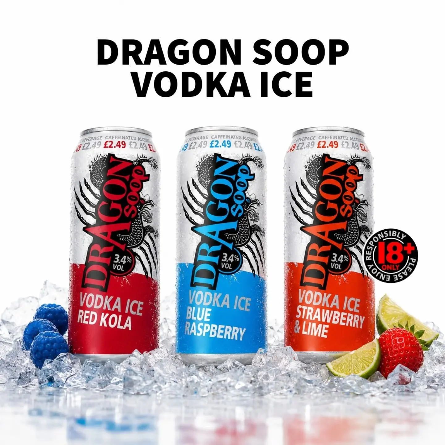 Classic, sweet or zesty? What's your pick? 🤔

3.4% ABV. Made with Vodka. Contains Caffeine, Taurine &amp; Guarana.

18+ only. Please enjoy #dragonsoop responsibly