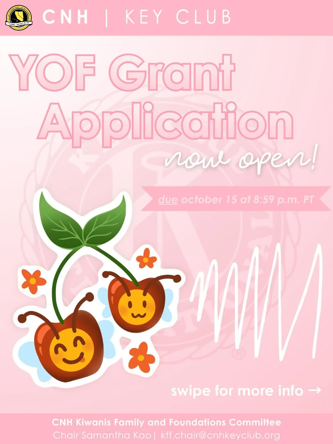 ⚡️BZZ BZZ DELECTABEES 📞📞. DID YOU HEAR? THE YOF 💸 GRANT IS NOW HERE 😱‼️
🙅&zwj;♀️🙅&zwj;♂️🙅DON&rsquo;T miss out on this 🤩 AMAZING opportunity to get 🤑 funds up to $2000 🤯 to fund 🫵 YOUR service projects with only 1️⃣ application!! Hurry and 