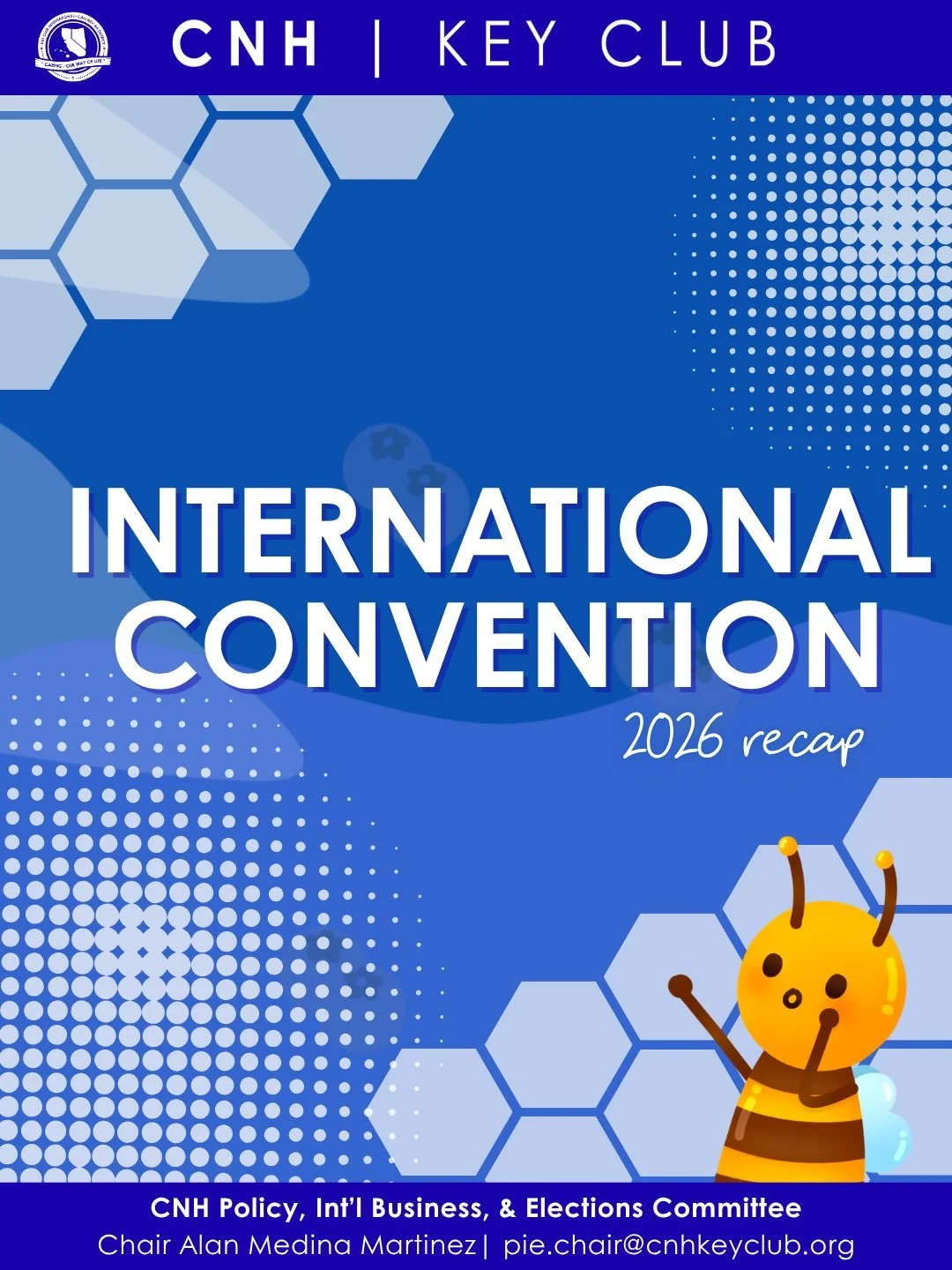 What&rsquo;s COOKIN CNH (˶˃ ᵕ ˂˶) 🥧!

It&rsquo;s throwback time ⏪🕰️!! We&rsquo;re looking international updates that happened at international convention! 🌎✨ Learn more about amendments proposed at ICON 📜🗳️, and meet the elected Iboard for the 2