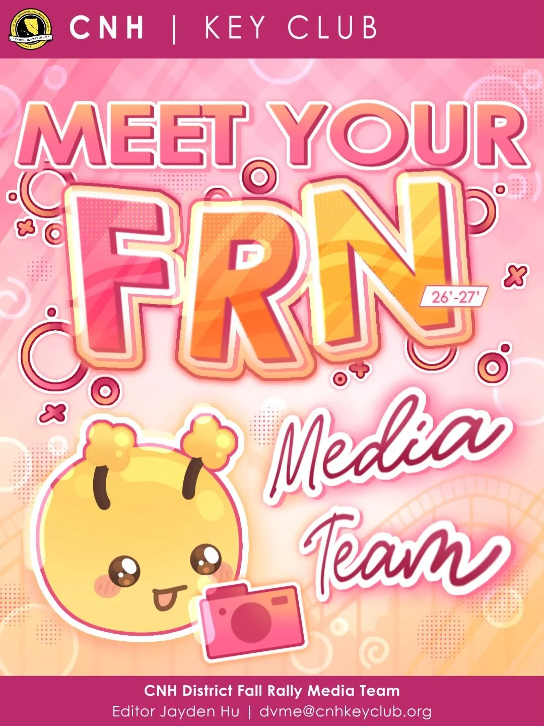 SAY CHEESE, DELECTABEES! 💛
BEE on the lookout for our FRMT (Fall Rally Media Team) today at Fall Rally North! 🎡✨ Our amazing photographers are out and about capturing all your smiles, memories, and rally-day moments! 📷💥
So if you see FRMT snappin