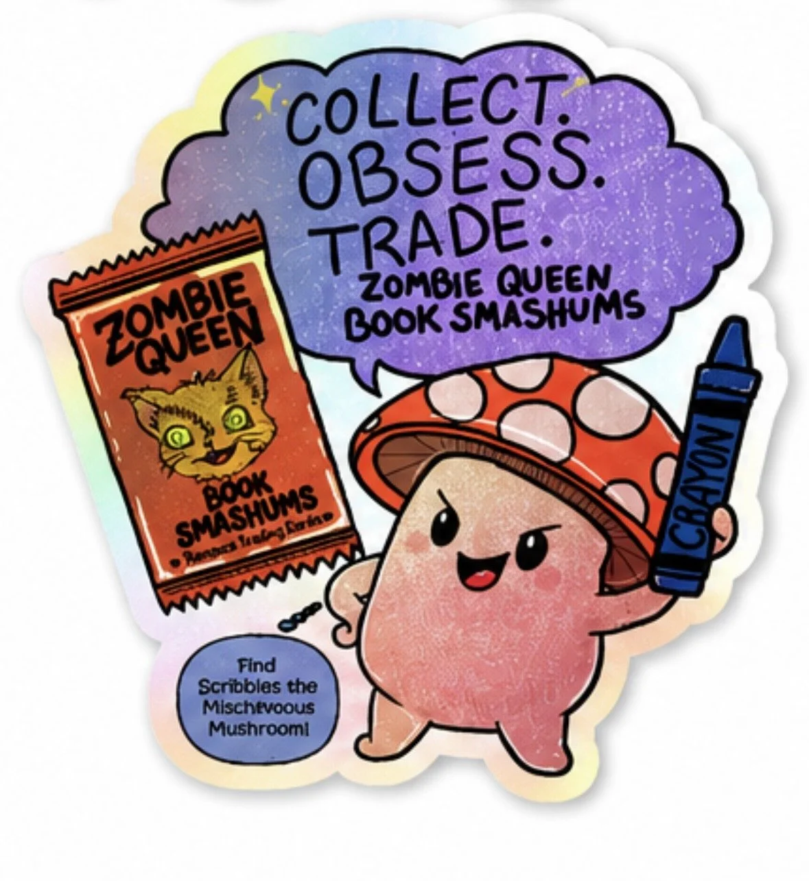Scribbles Sticker