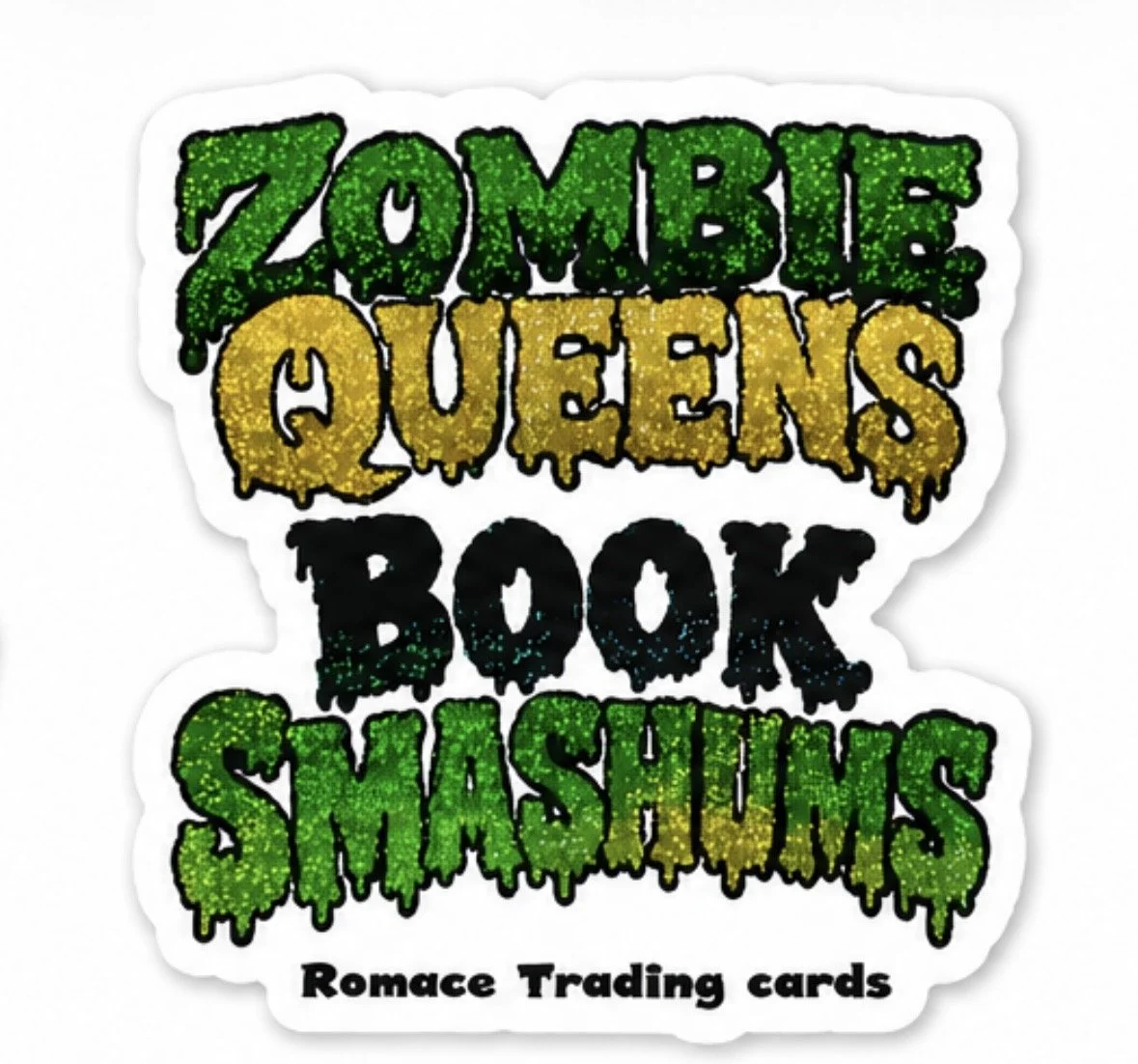 Zombie Queen Book Smashums Sticker