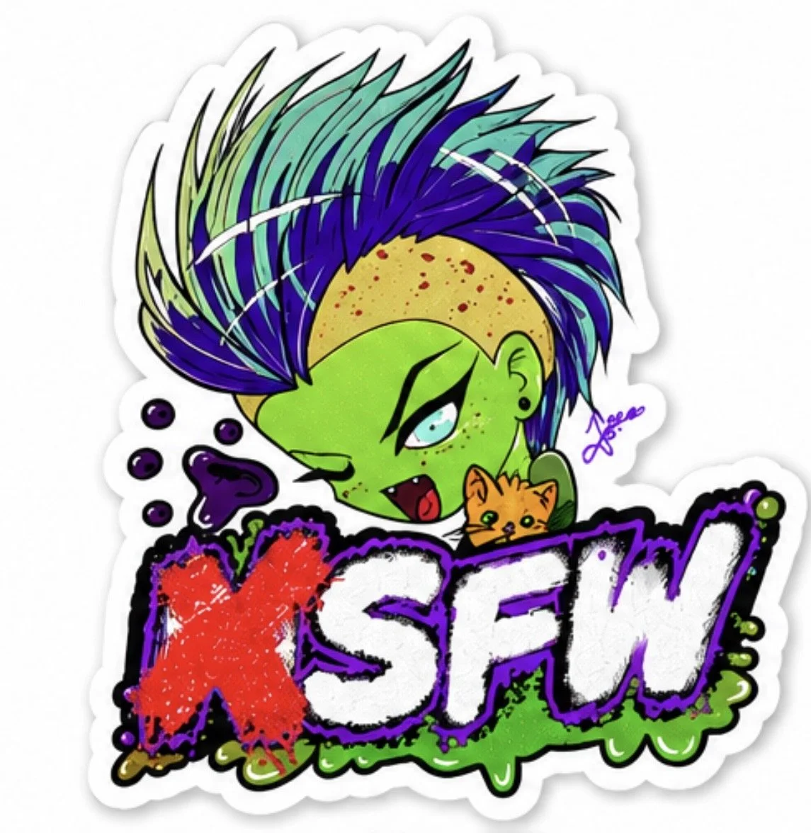 SFW Sticker