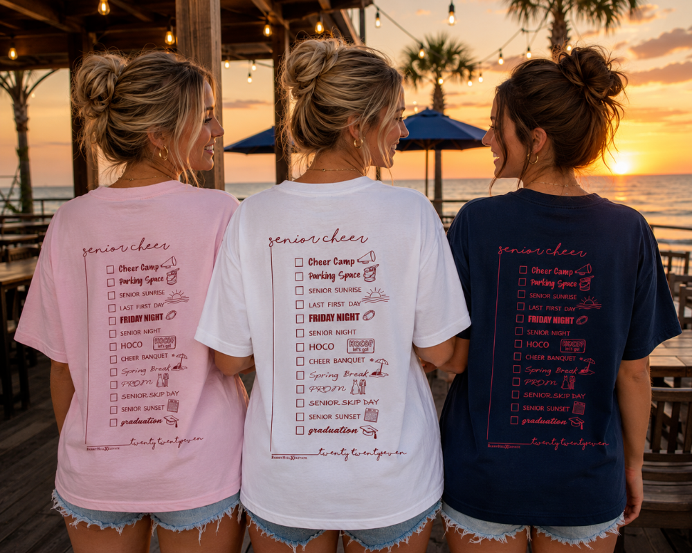 3 girls on beach deck navy white pink.png