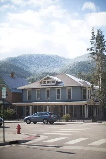 Mountain building in the Rocky Mountains near Denver, Colorado.