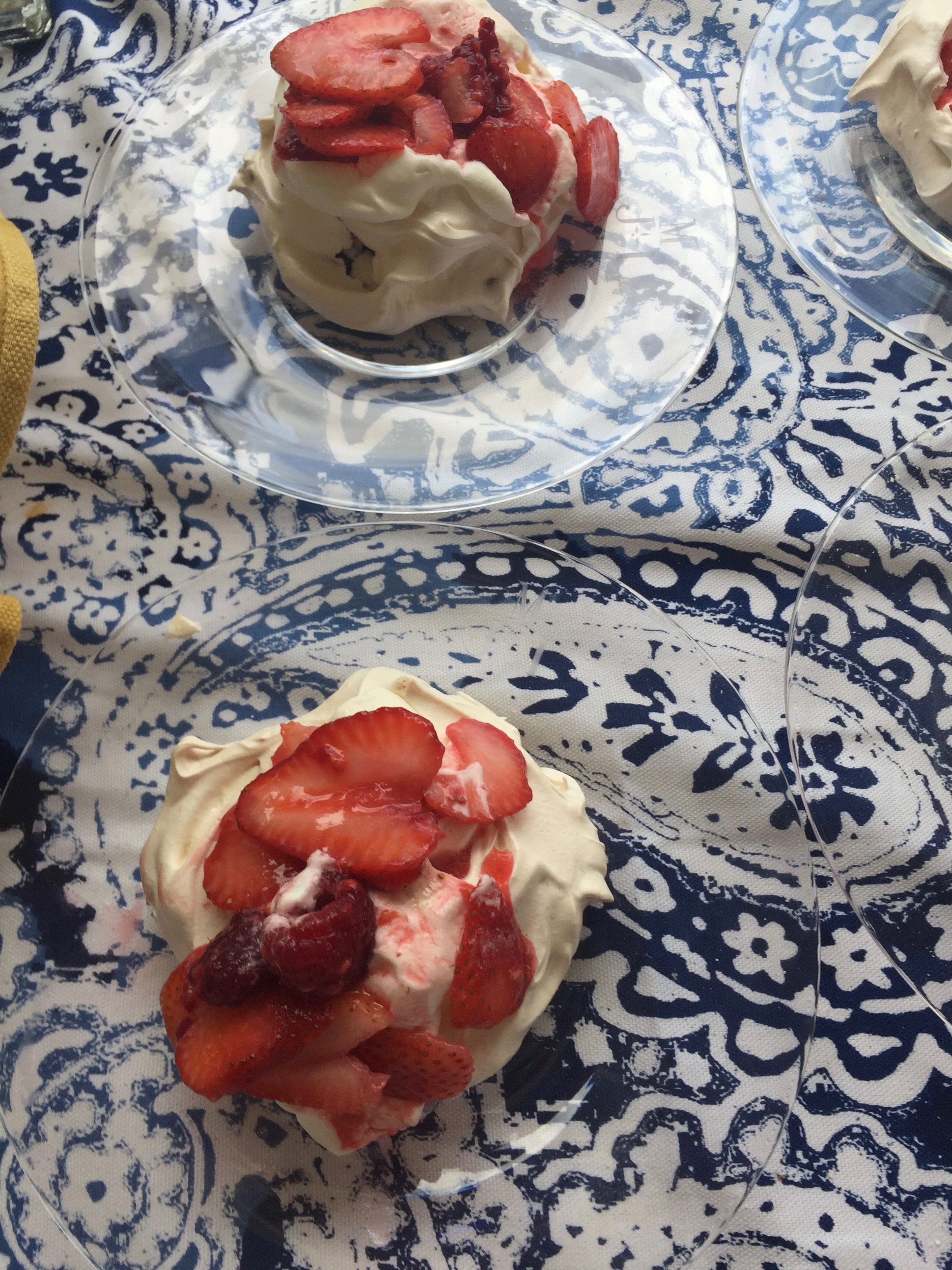 Chocolate Chip Pavlova