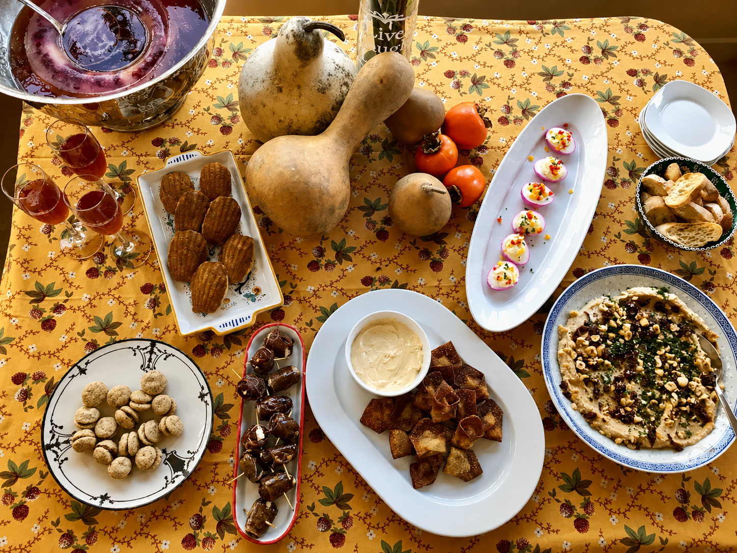 70s Inspired Cocktail Party Menu