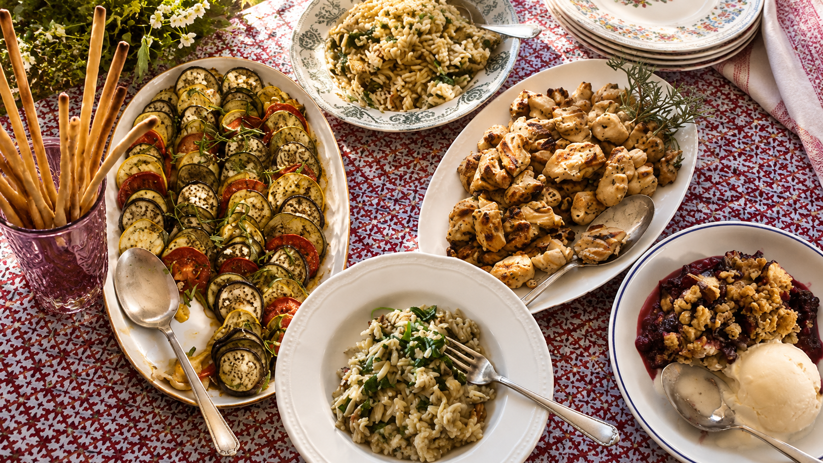 Best of the Farmer’s Market Menu