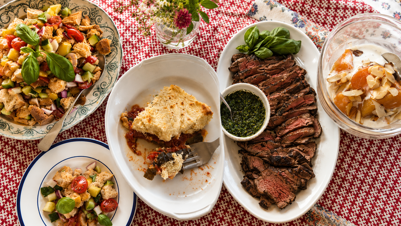 Mediterranean Summer Menu