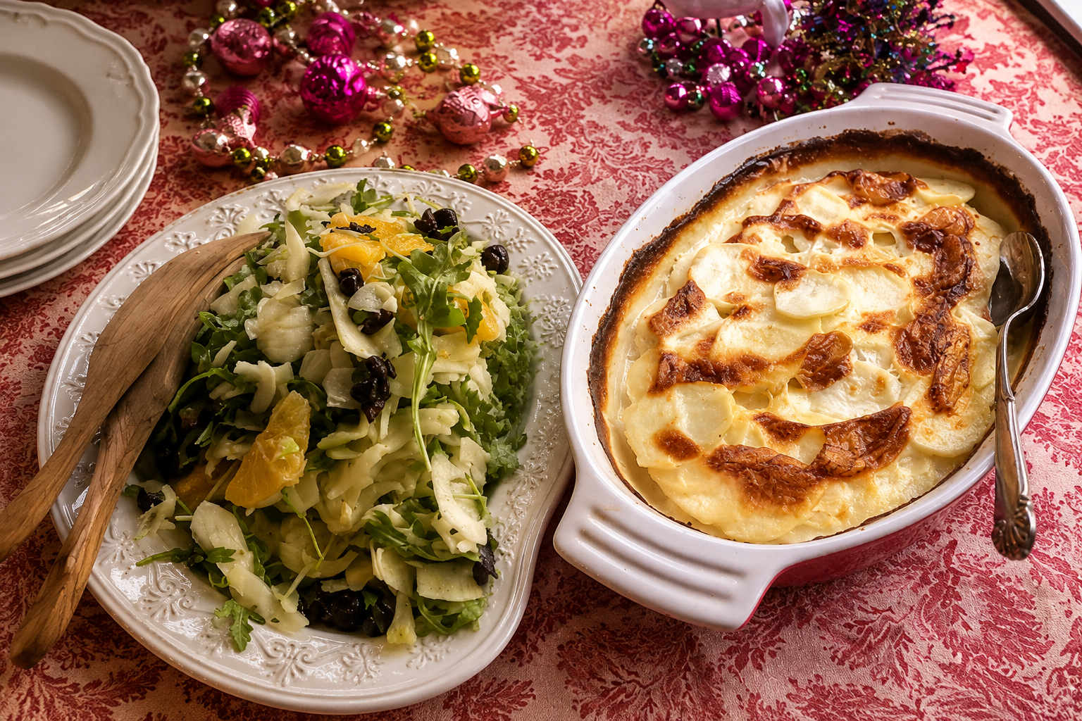 Festive Holiday Menu