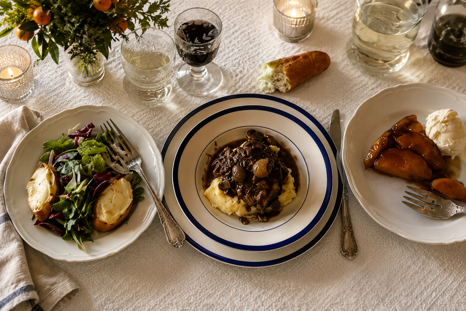 French Bistro Menu