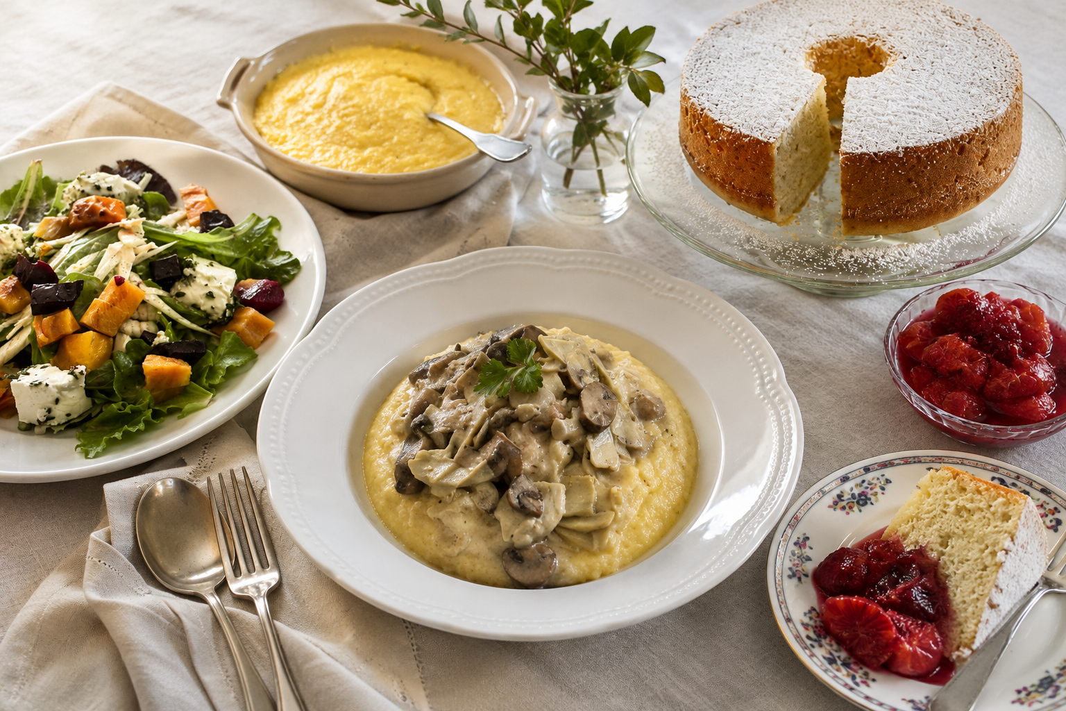 Welcome Spring! Menu