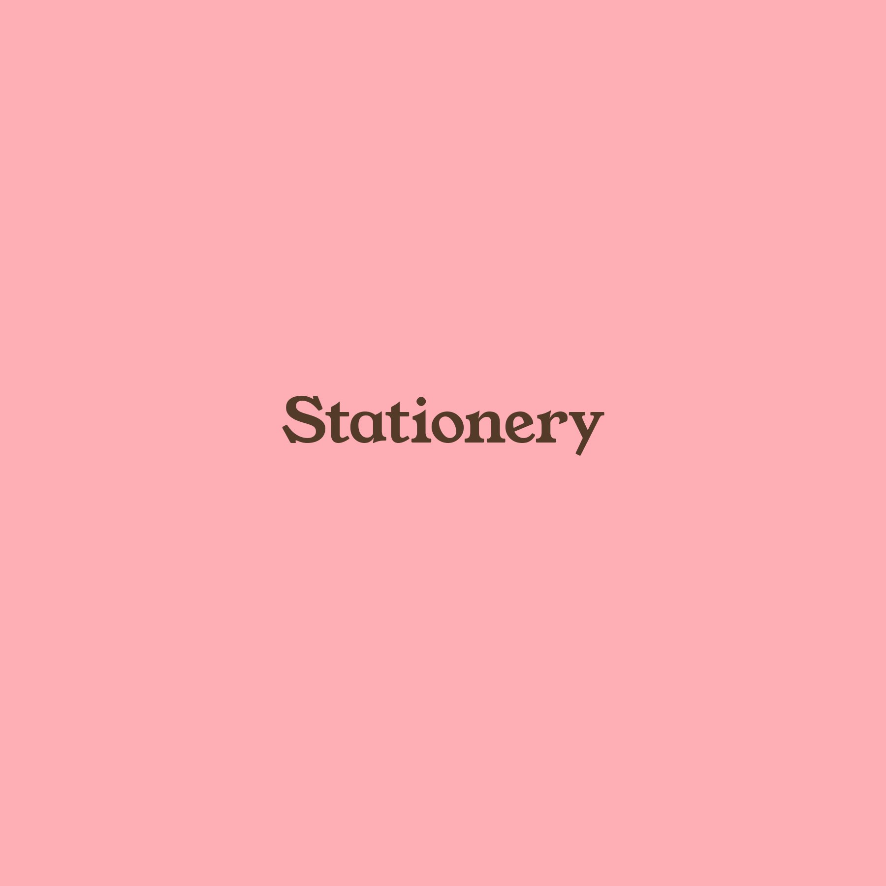 Stationery