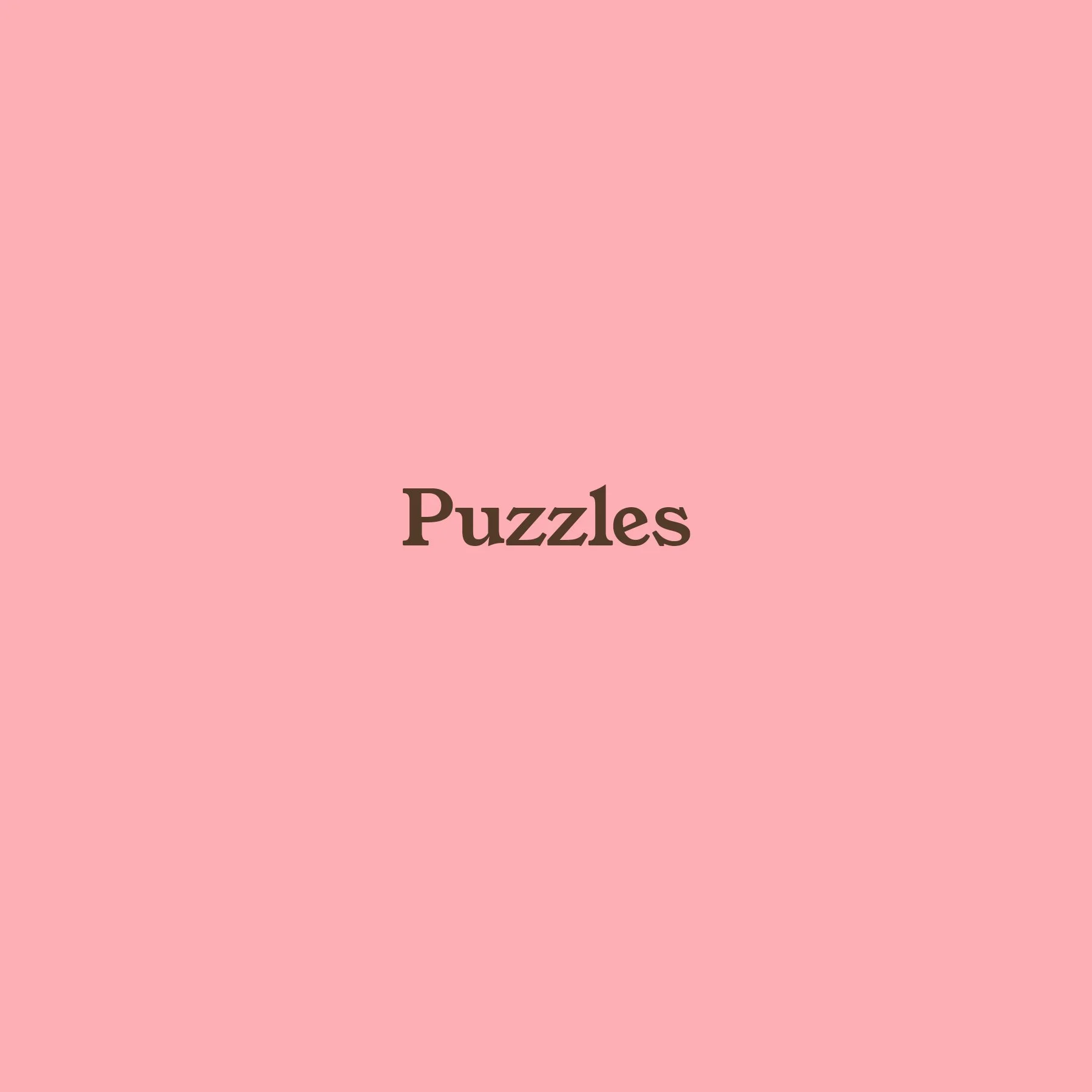 Puzzles