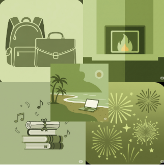Picture of the five seasons of the parenting year