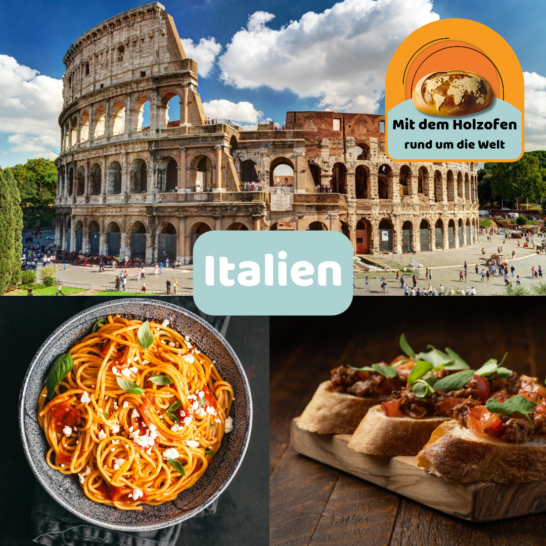 Mit dem Holzofen rund um die Welt  Kulinarische Weltreise im Kulturtreff -Italien