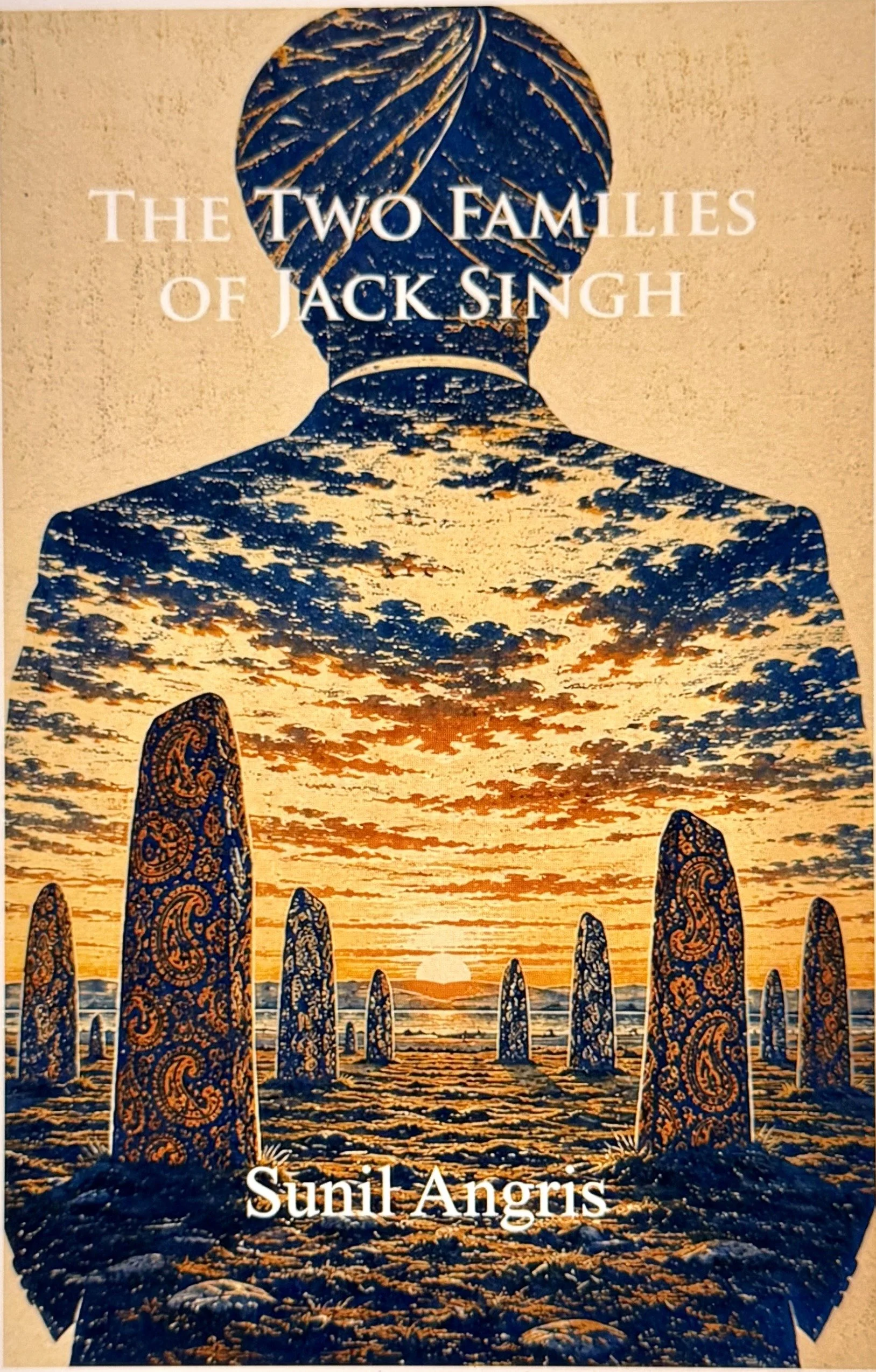 Cover of The Two Families of Jack Singh by Sunil Angris