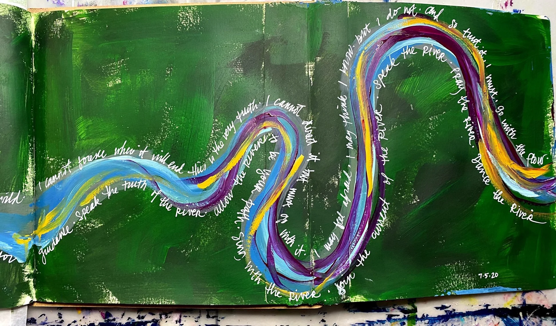 Flowing in the River of My Creativity
