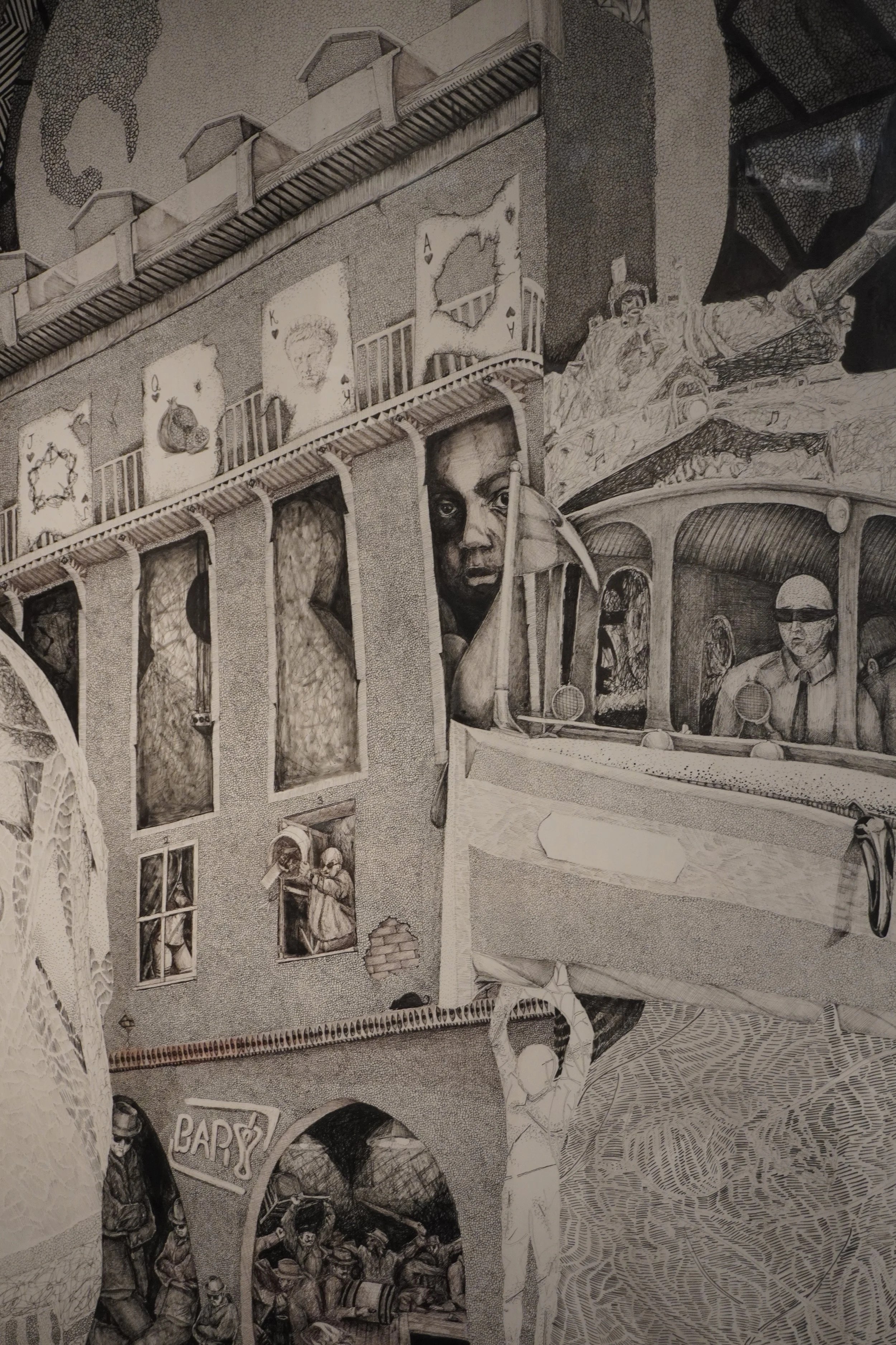 El Zapato, detail
