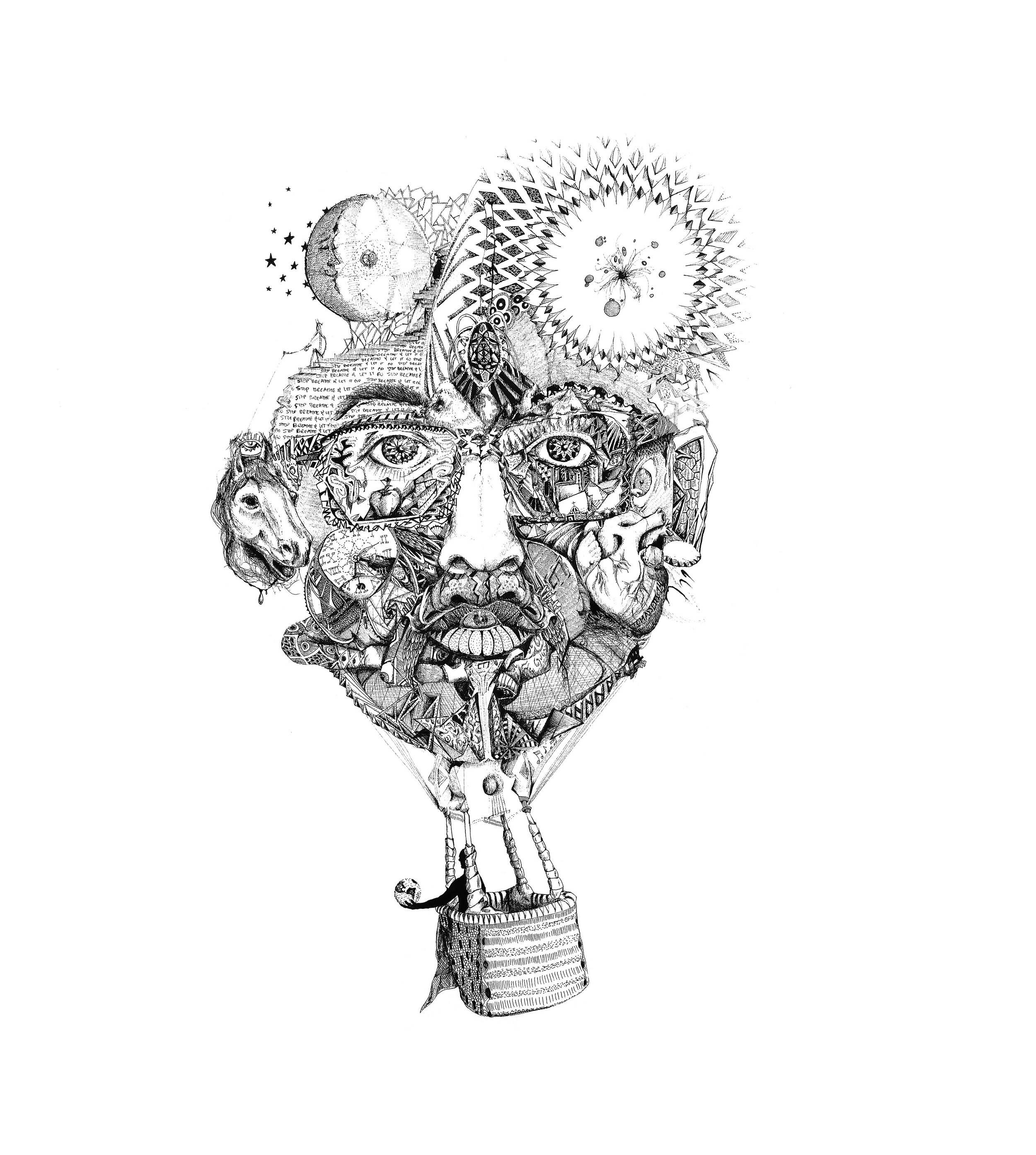 Tomassetti Self Portrait (Hot Air Balloon)