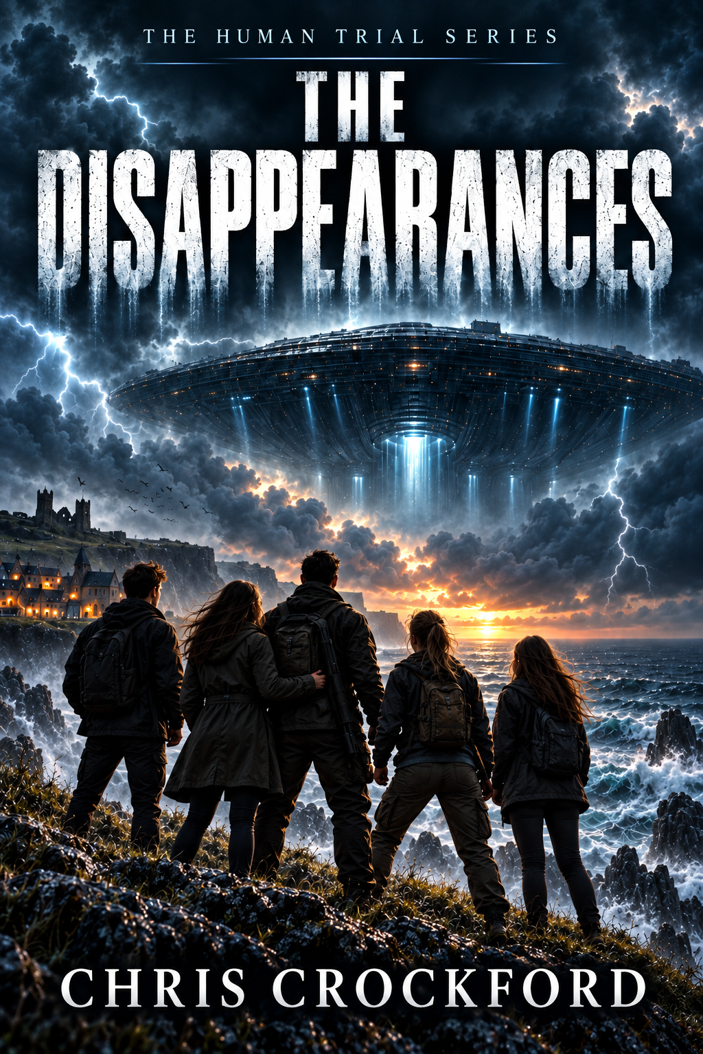 The Disappearances book cover by Chris Crockford
