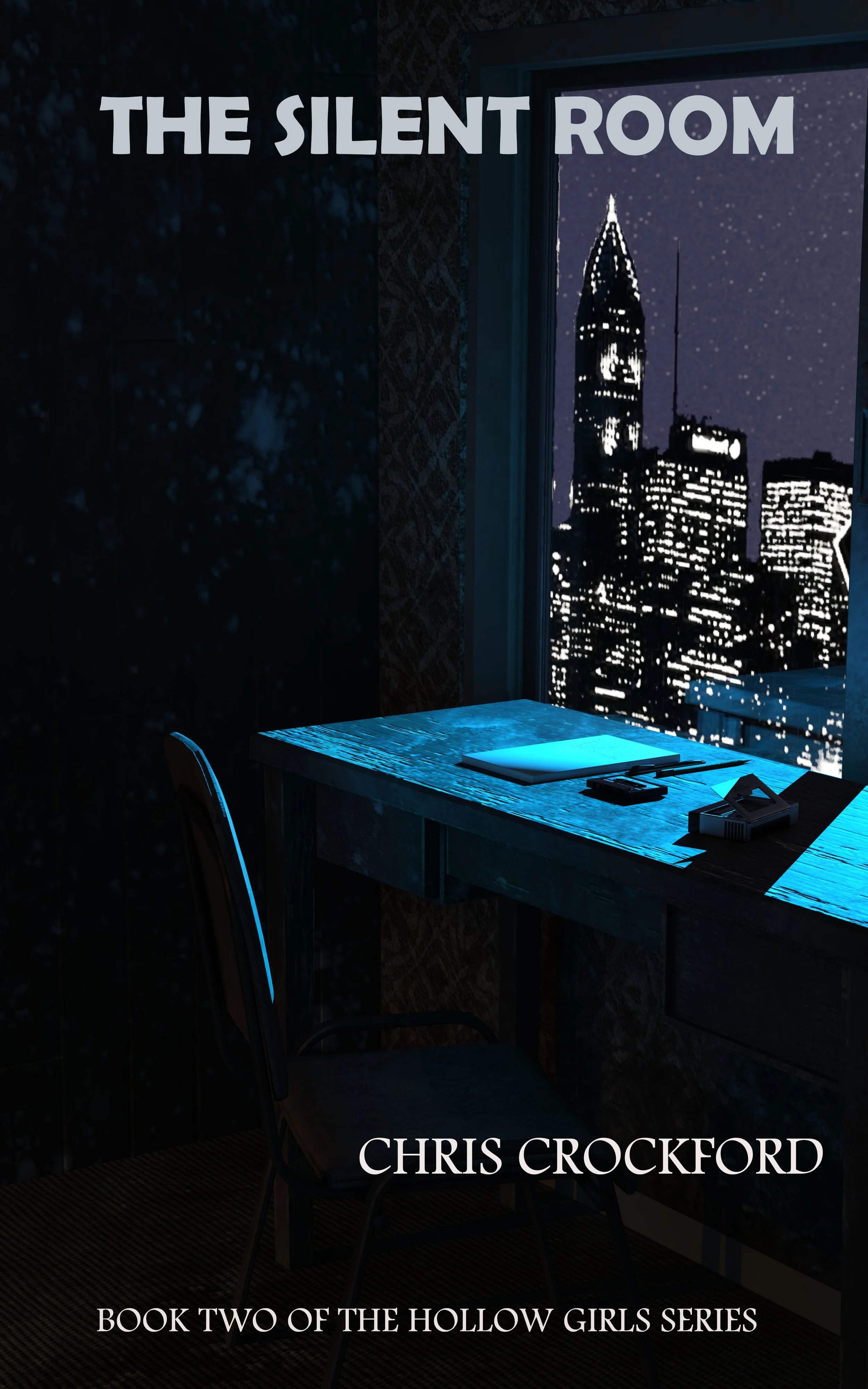 The Silent Room book cover by Chris Crockford