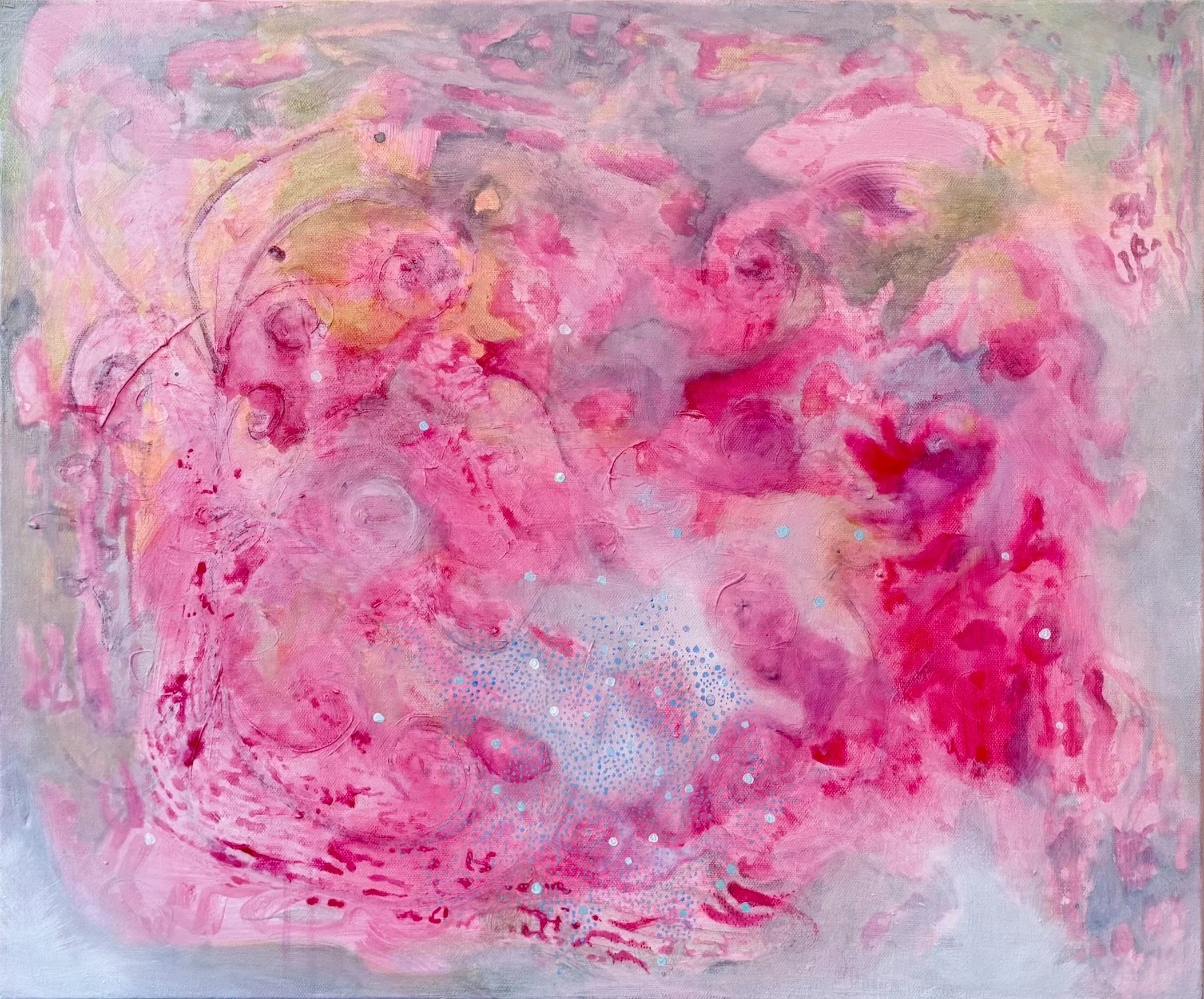 Passing Through / 
24"x18"
Acrylic on canvas
2026