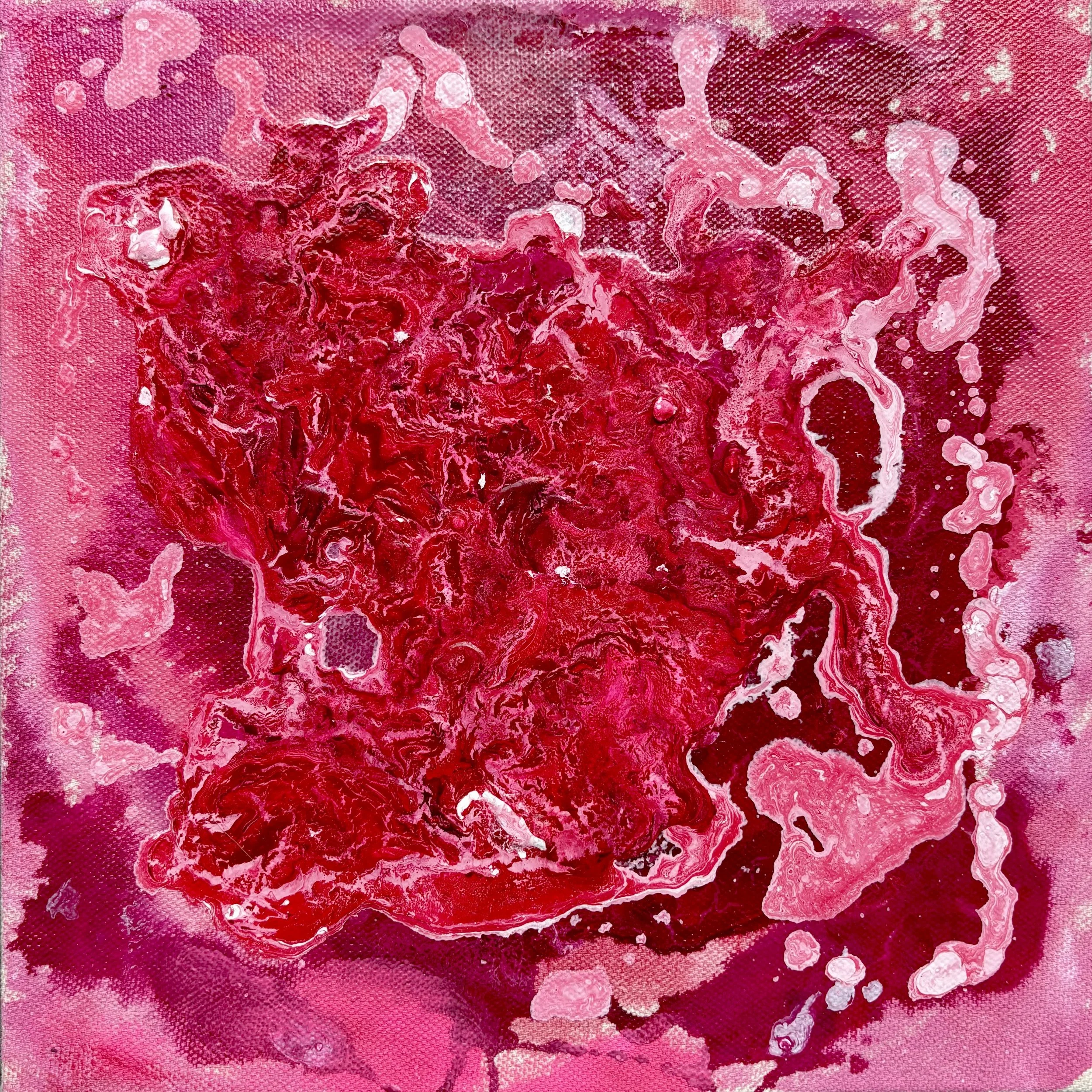 Utero 1 / 
9"x9"
Acrylic on canvas
2026