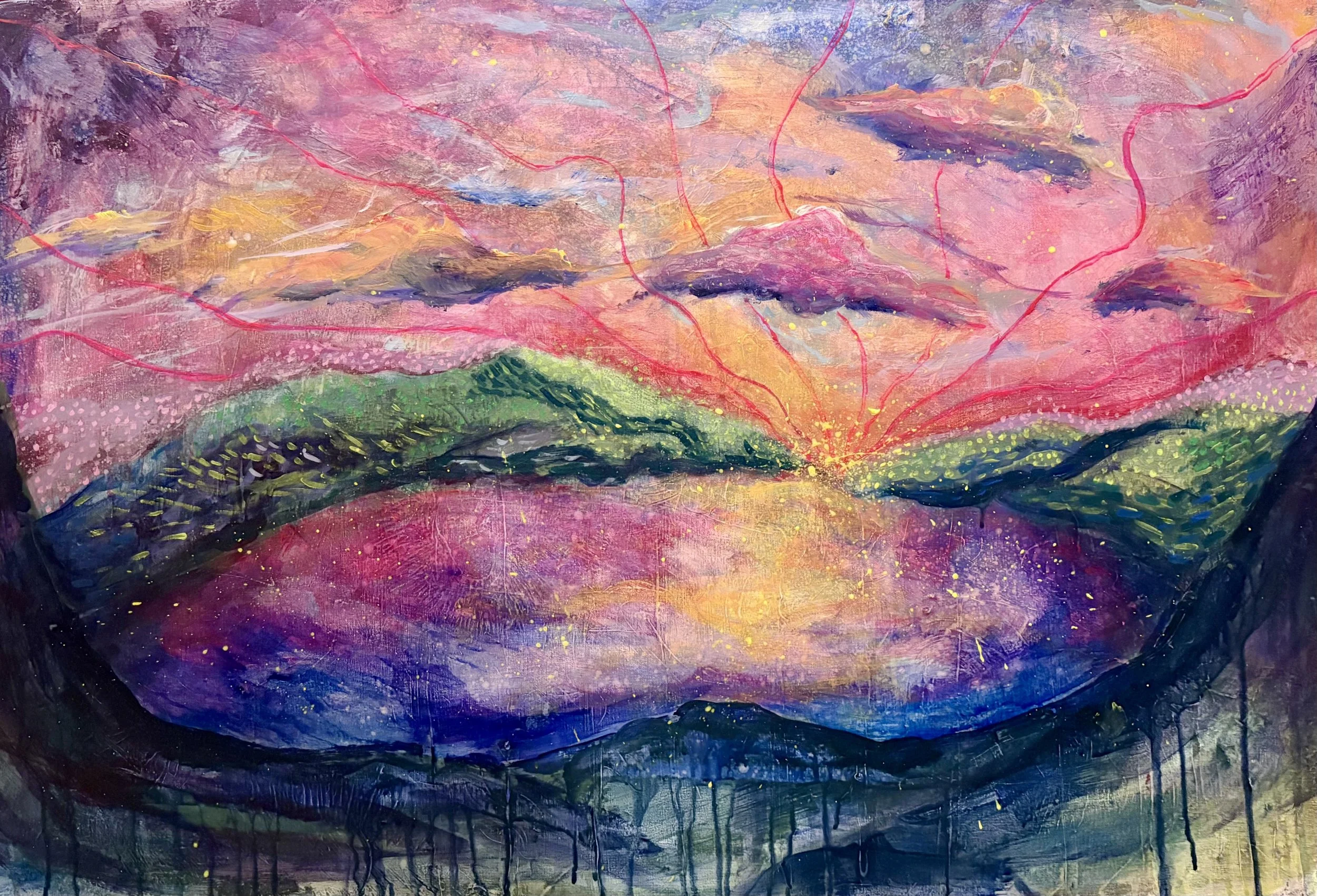 With You / 
24"x36"
Acrylic on Canvas
2025