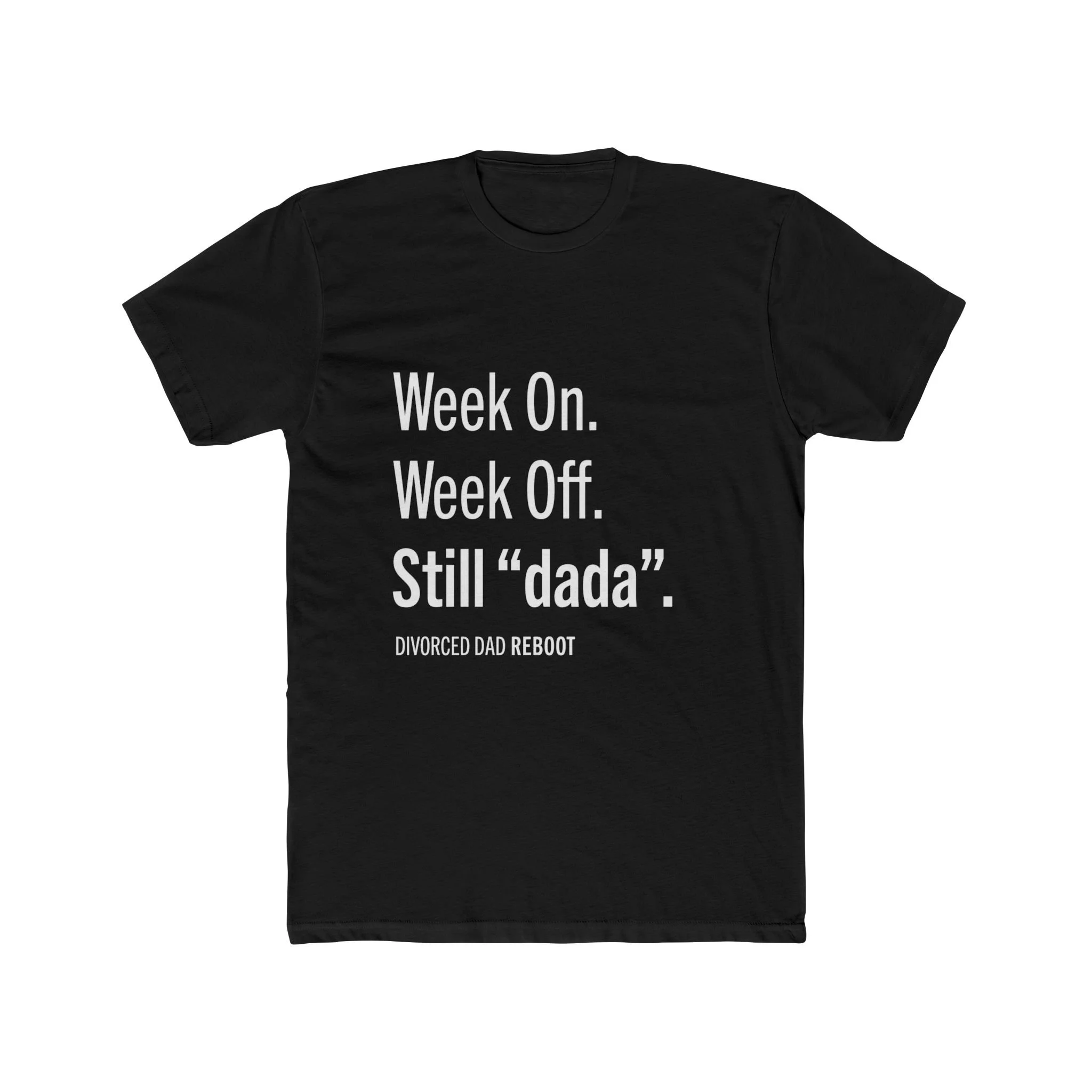 MOCKUP VENDOR TSHIRT Week On Week Off DADA Black.jpg