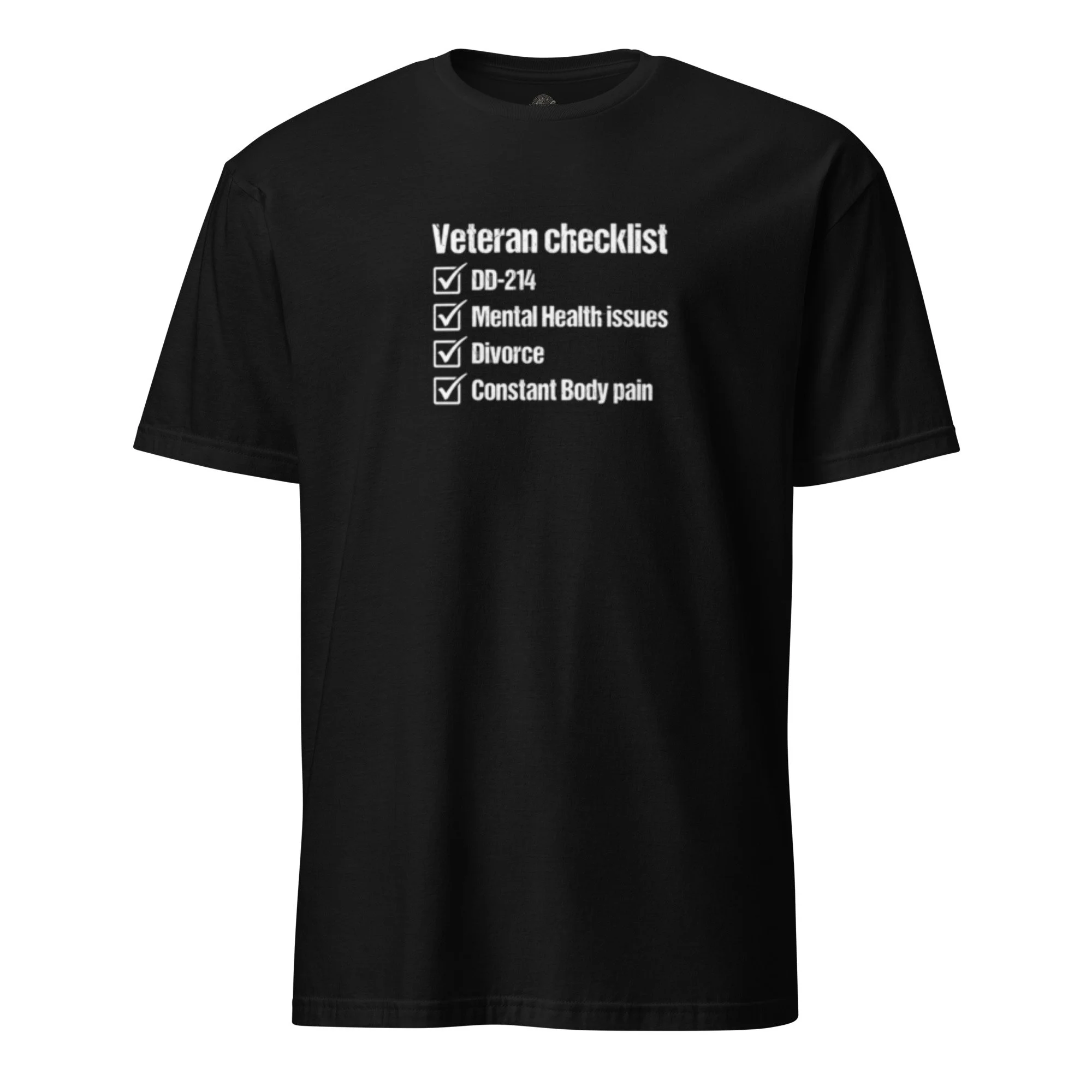Veteran Checklist T-Shirt