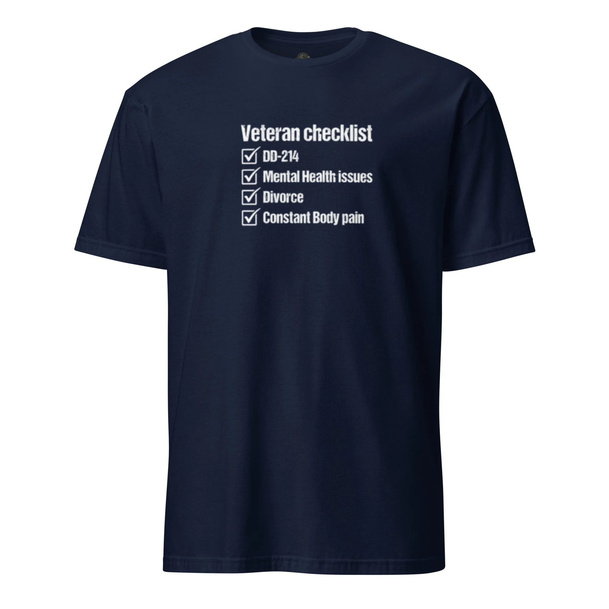 Veteran Checklist T-Shirt
