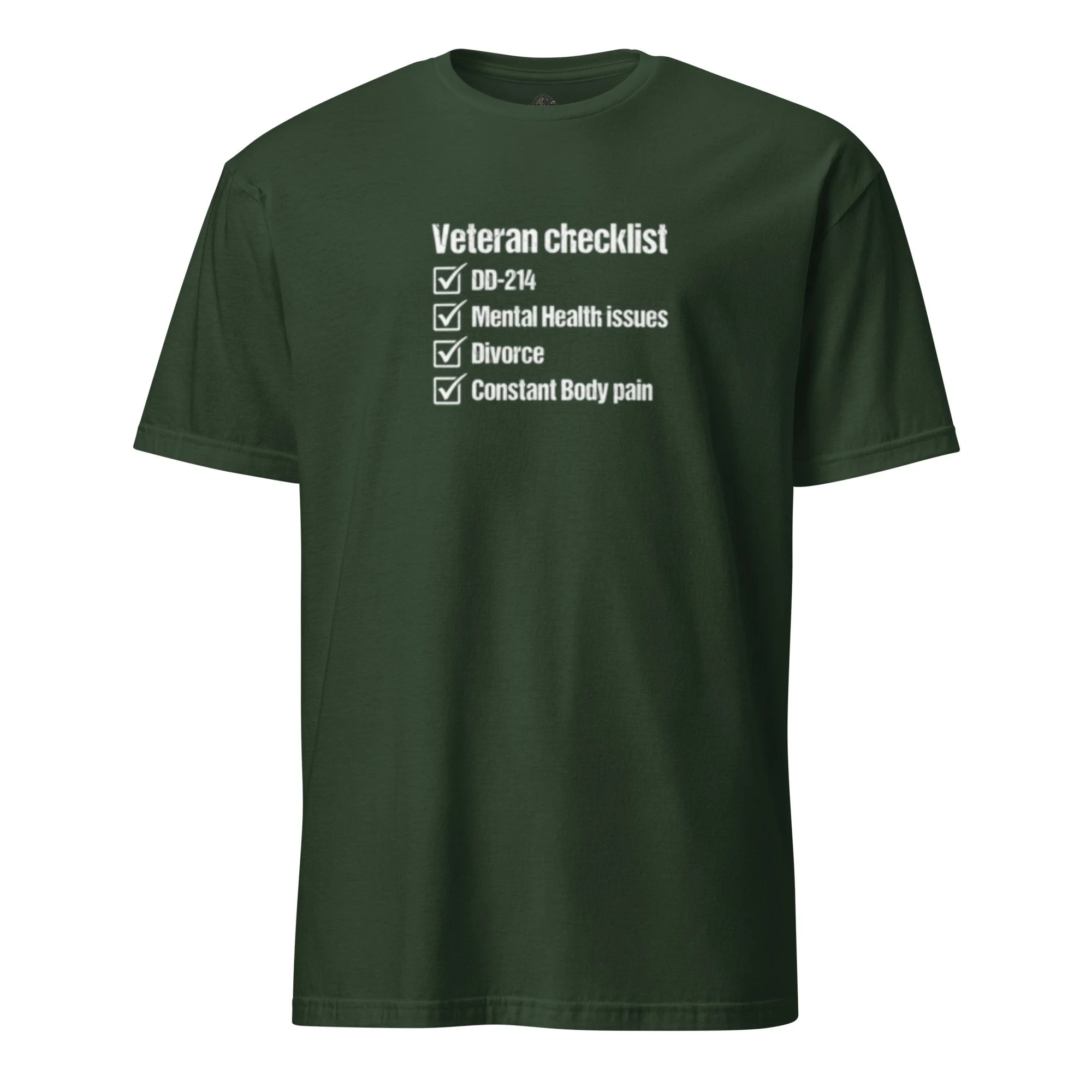 Veteran Checklist T-Shirt