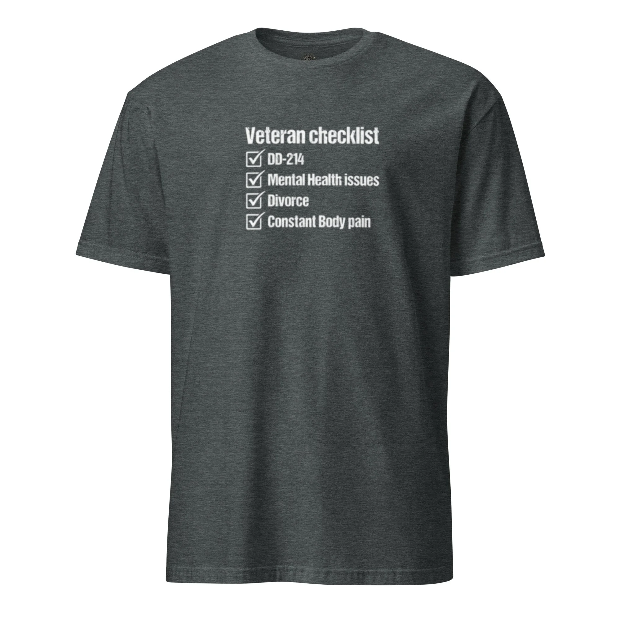 Veteran Checklist T-Shirt