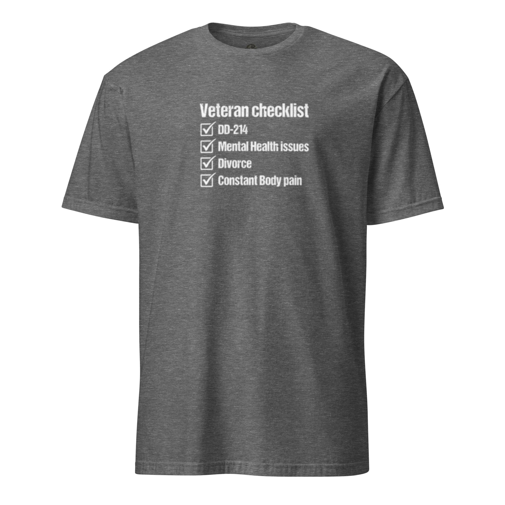 Veteran Checklist T-Shirt