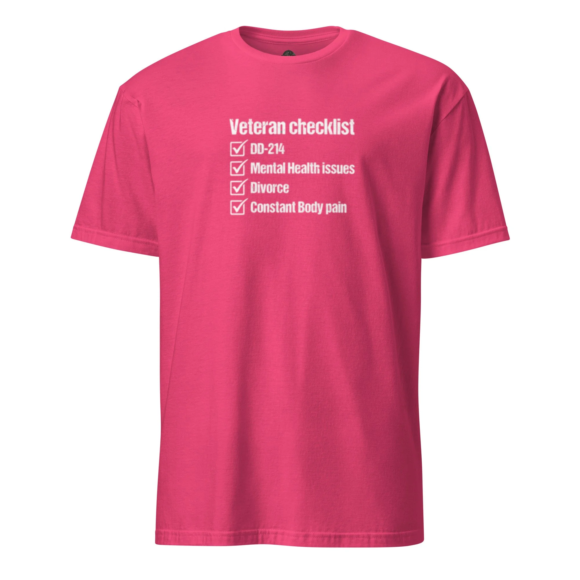 Veteran Checklist T-Shirt