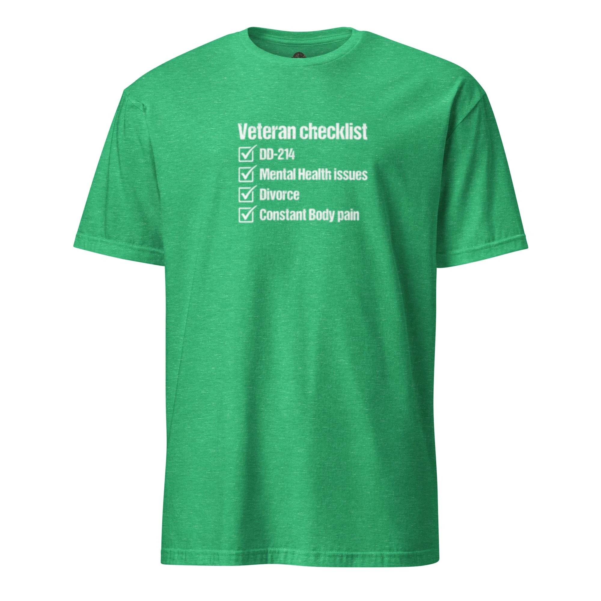 Veteran Checklist T-Shirt