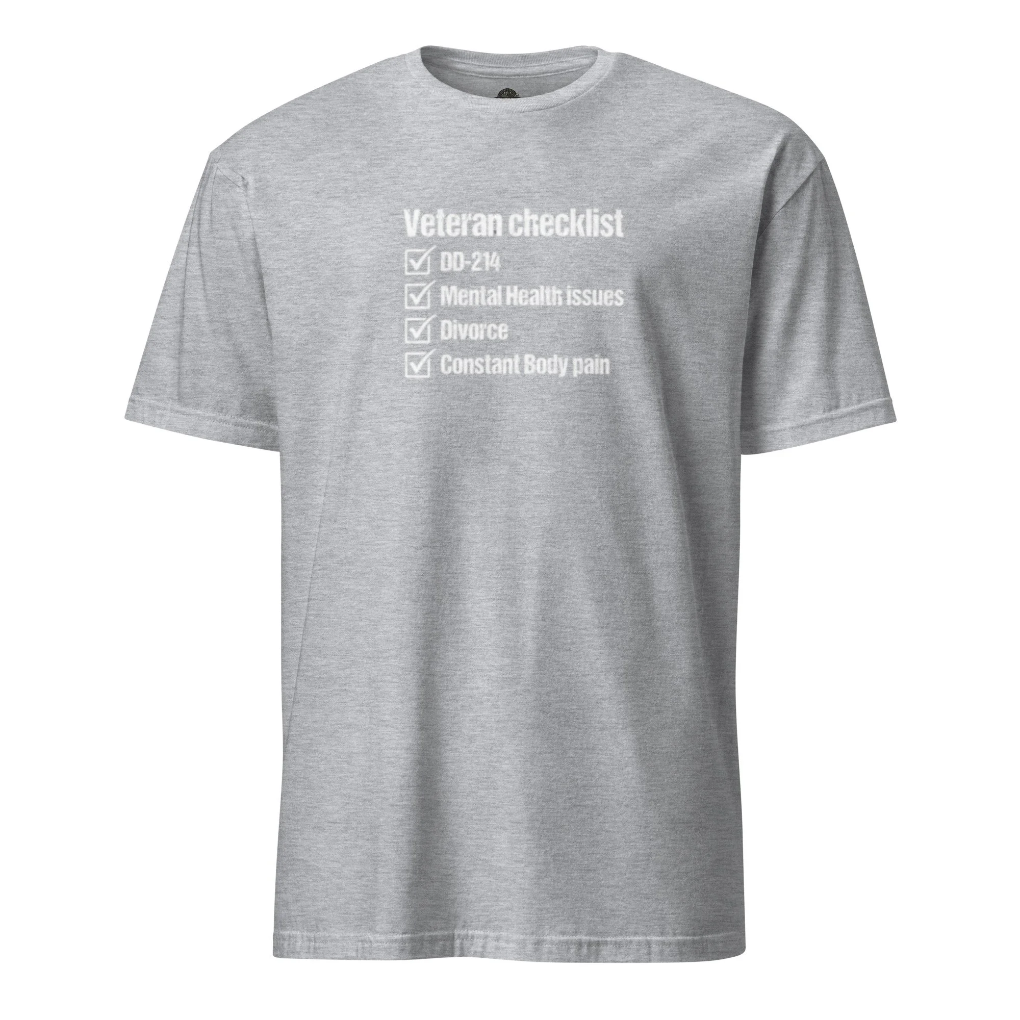 Veteran Checklist T-Shirt