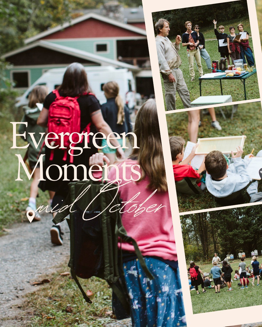 It's been a busy month here at Evergreen! We've been on field work to learn about birds and bees, finished expeditions, solved mysteries with Dr. Stacy (a magical wall in her office 😮), had artists visit, learned about landforms, did science experim