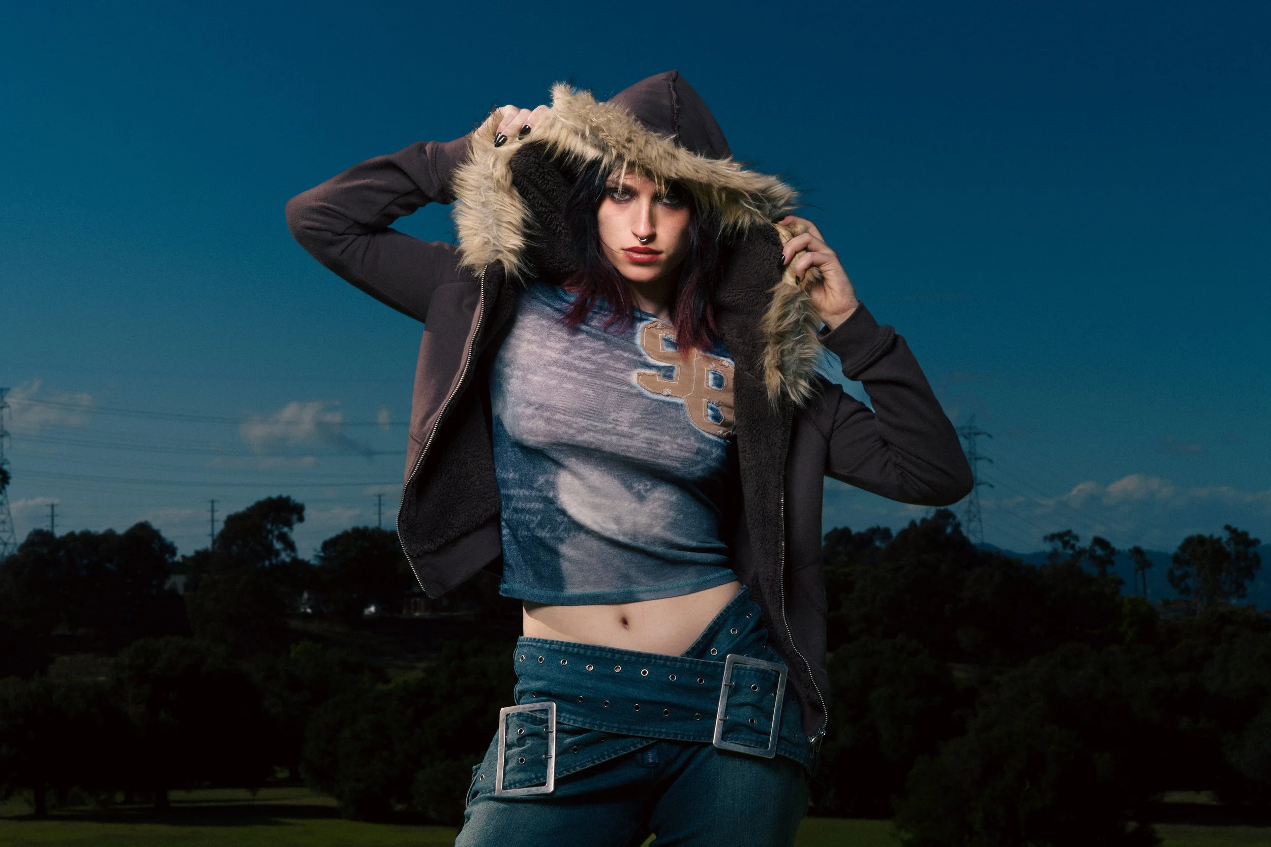 Shot by Zubin Stillings // Directed and Styled by Liberty Ice // Makeup by Riley Miles