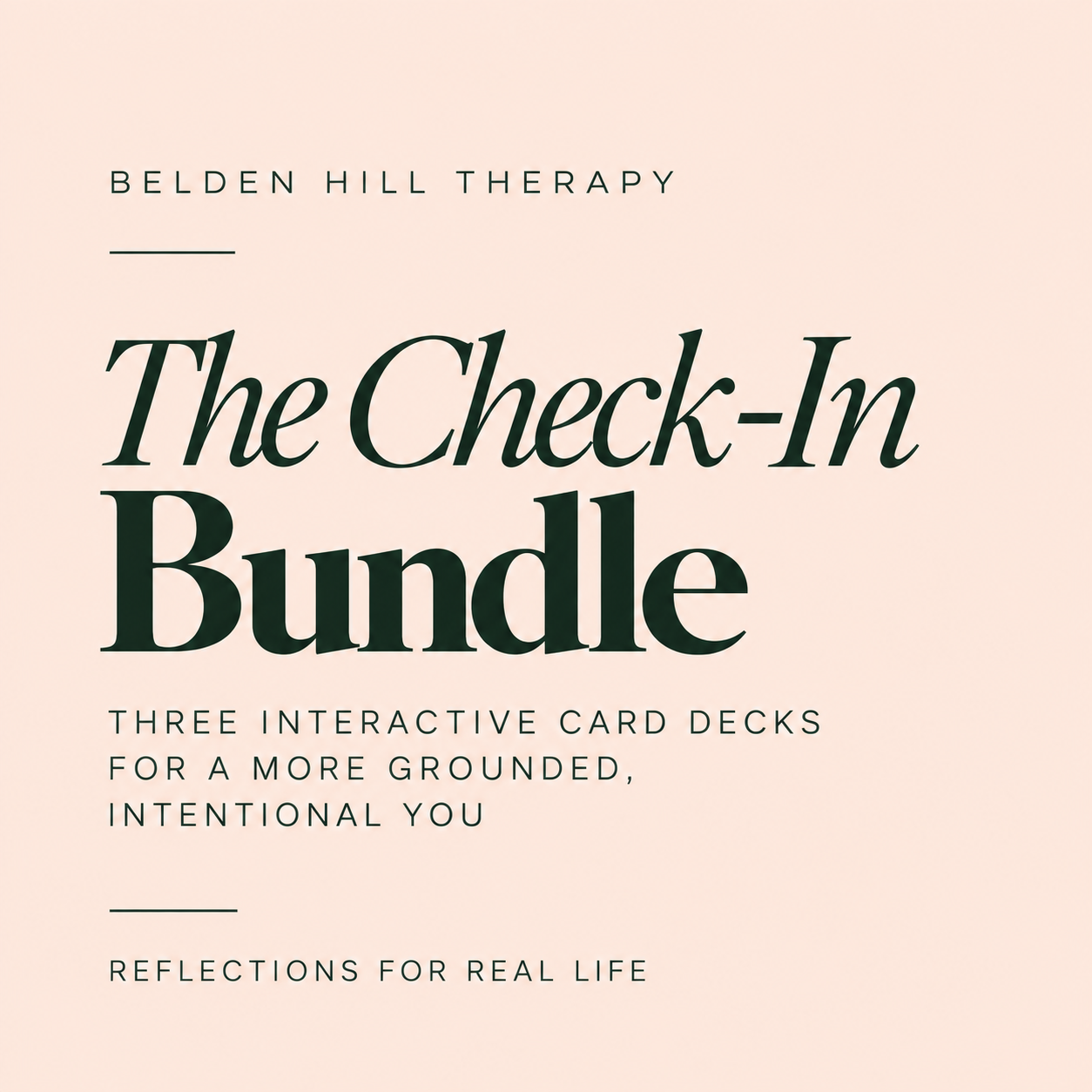 The Daily Check- In Bundle