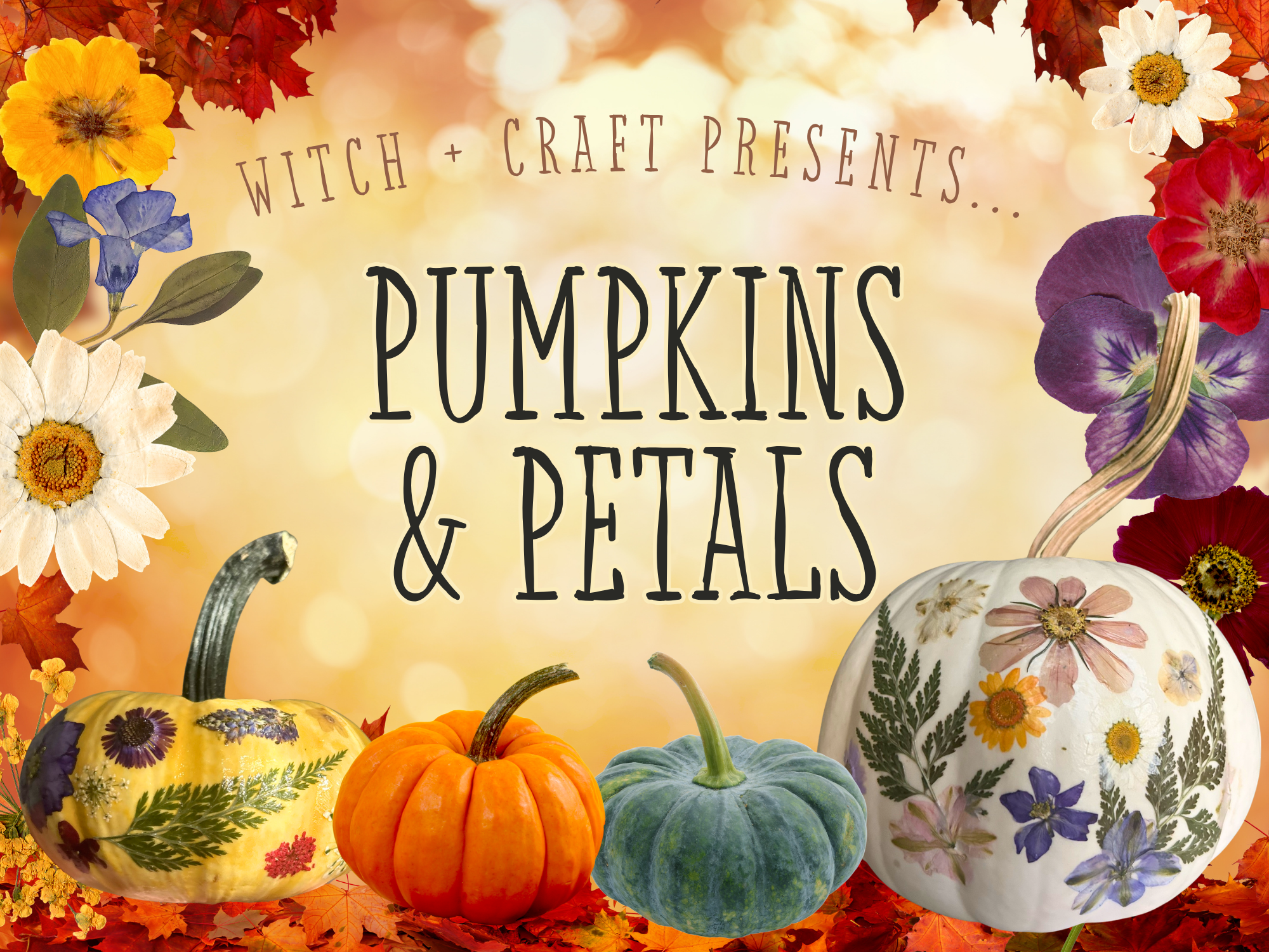 Pumpkins &amp; Petals Ritual Craft Workshop with Auburn Lily