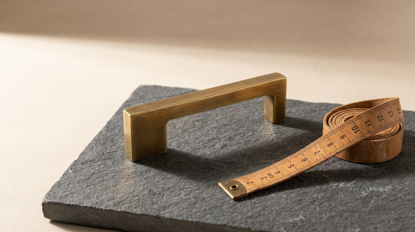 Solid Brass Door Handle
