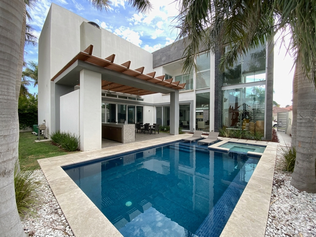 An image of The Float House.