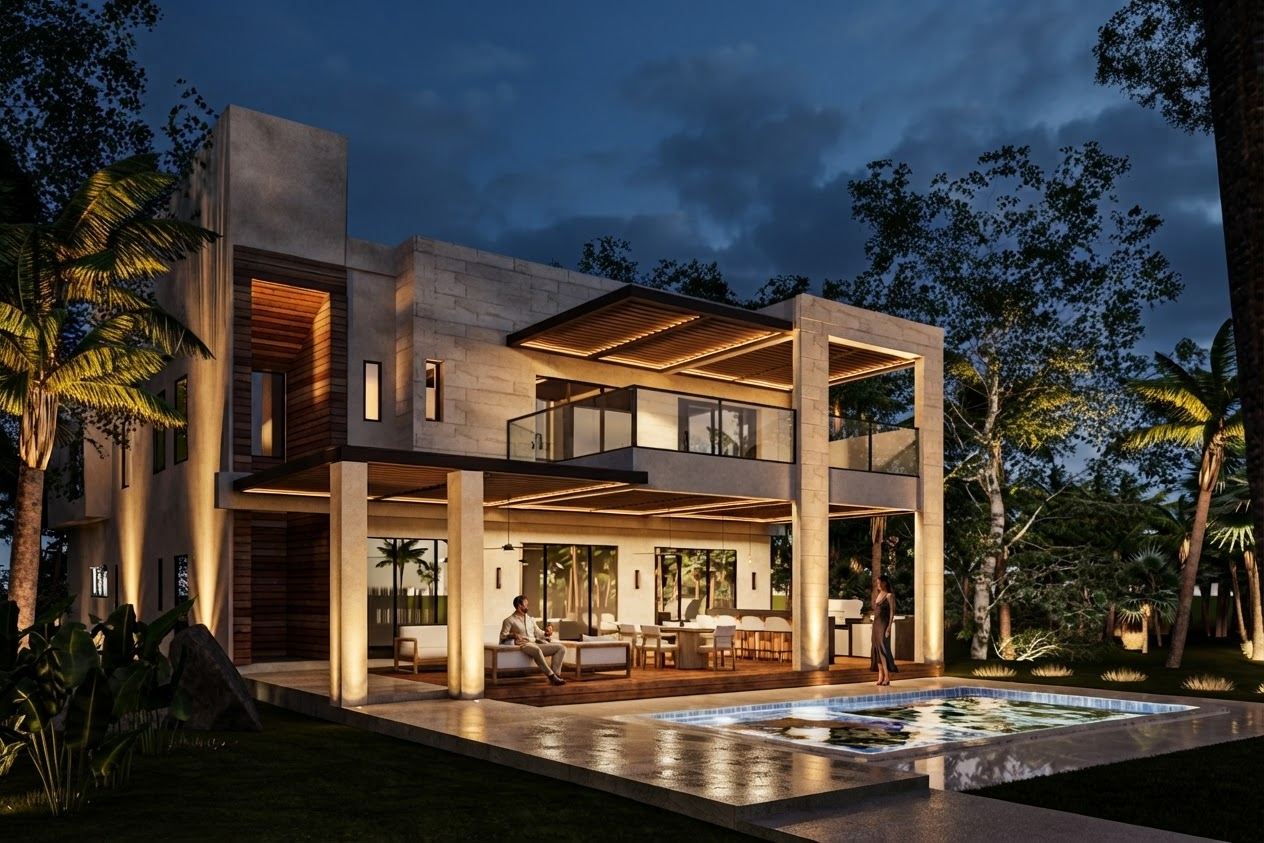 An image of the Float House.