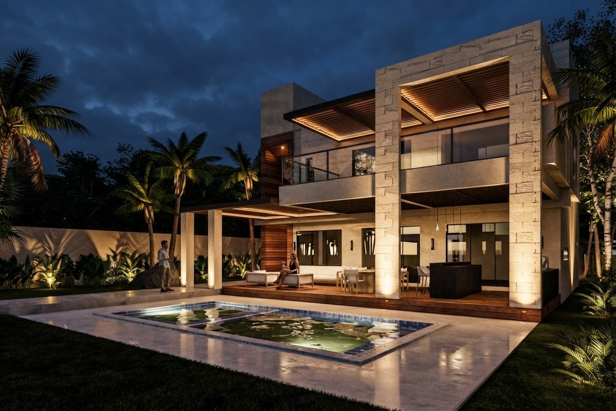 An image of the Float House.