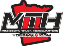 Logo of Minnesota Truck Headquarters with the company's website yourMTL.com.