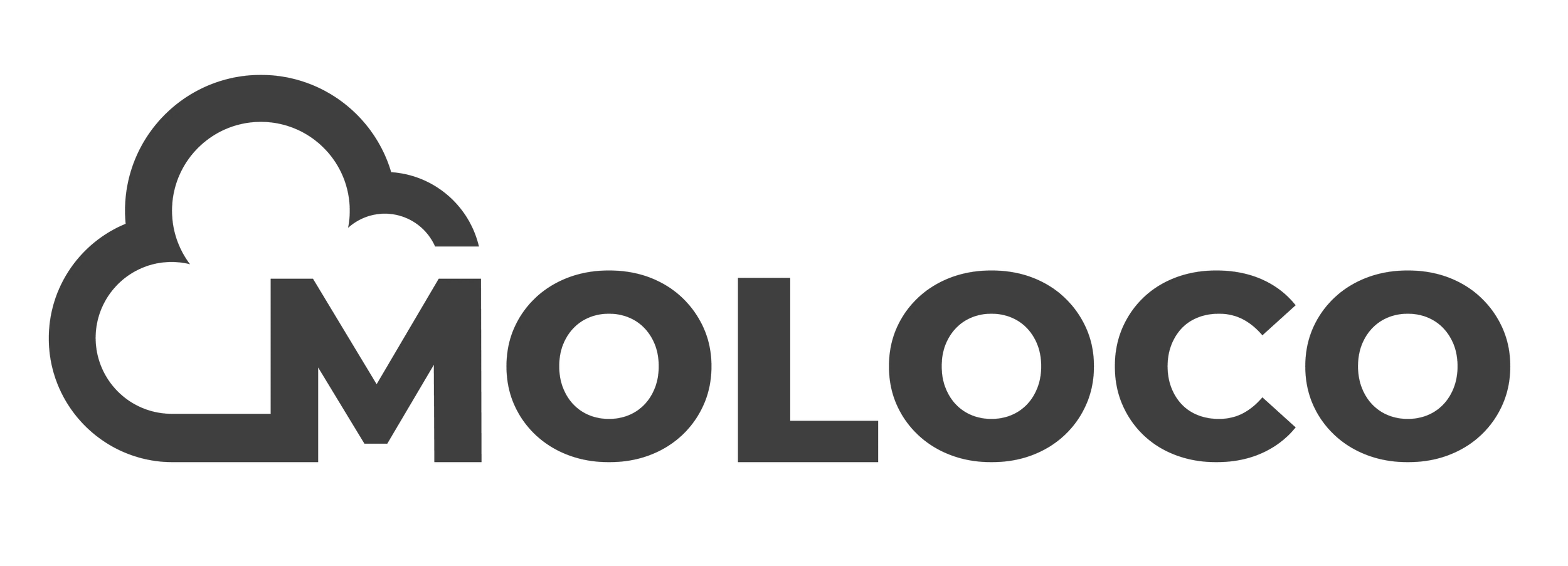 MOLLOCO logo featuring three connected circles forming a cloud shape and the word 'MOLLOCO' in bold black letters.