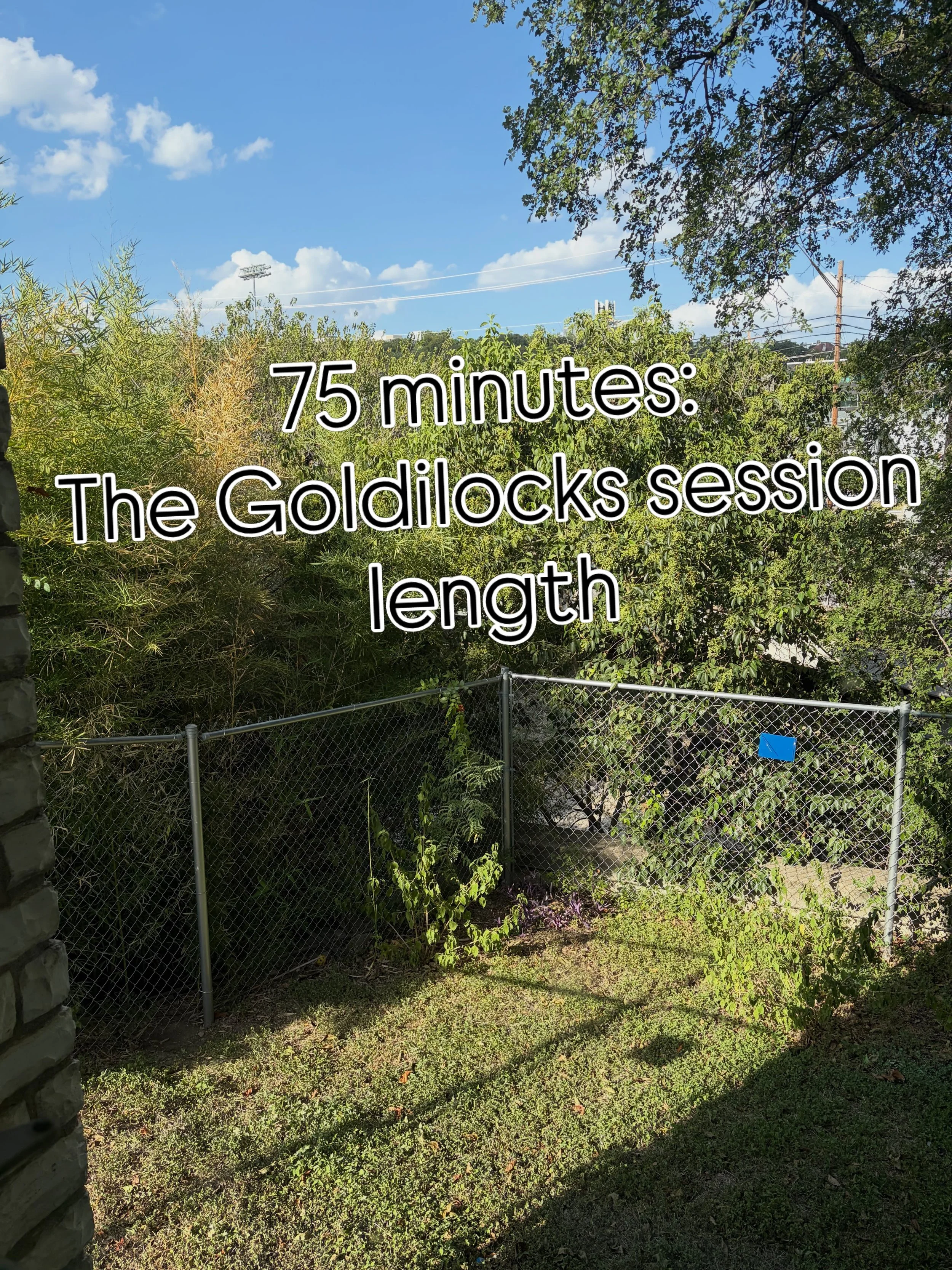 Something about those 75 minute massage sessions feels JUST RIGHT! It&rsquo;s enough time to drop in, get a general once over, AND have extra time on focus areas. Getting a 75 minute massage every 4-6 weeks is an essential part of being good to your 