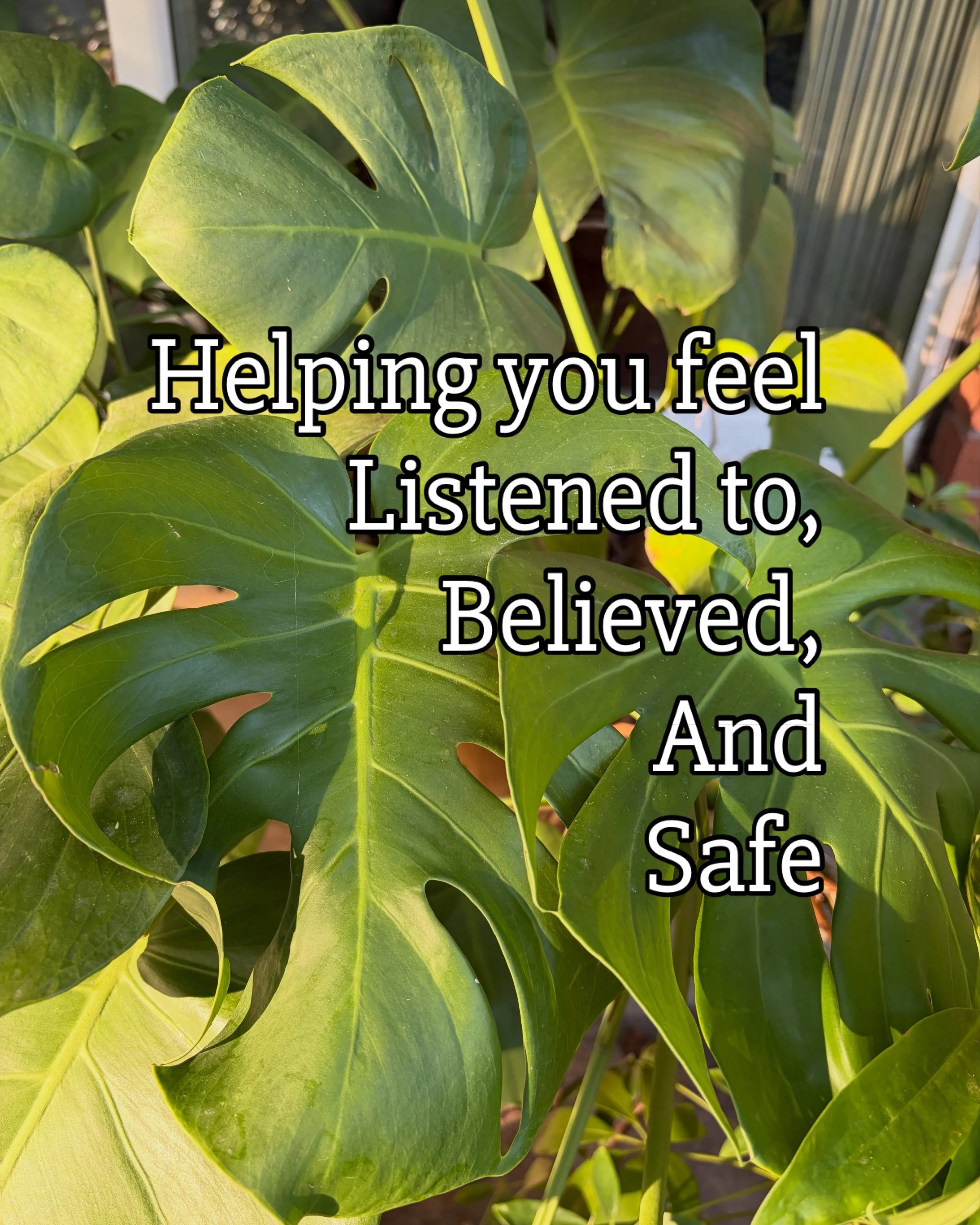 Massage is most effective when we feel safe enough to relax. My goal as a therapist is to listen to you deeply, both what you say and how your body responds. If you&rsquo;re in pain, I believe you! Cultivating a space of safety through communication,
